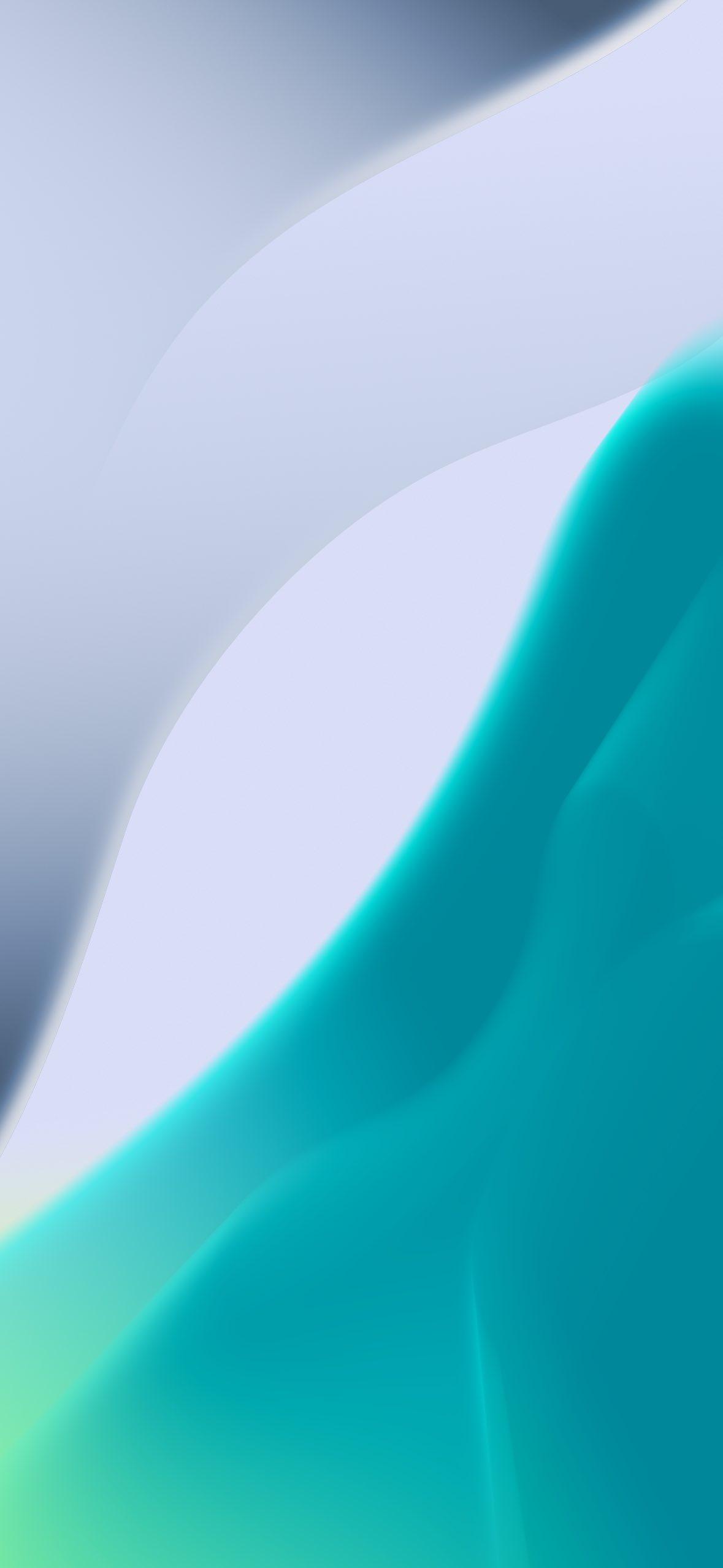 Abstract Blue and Gray Wave