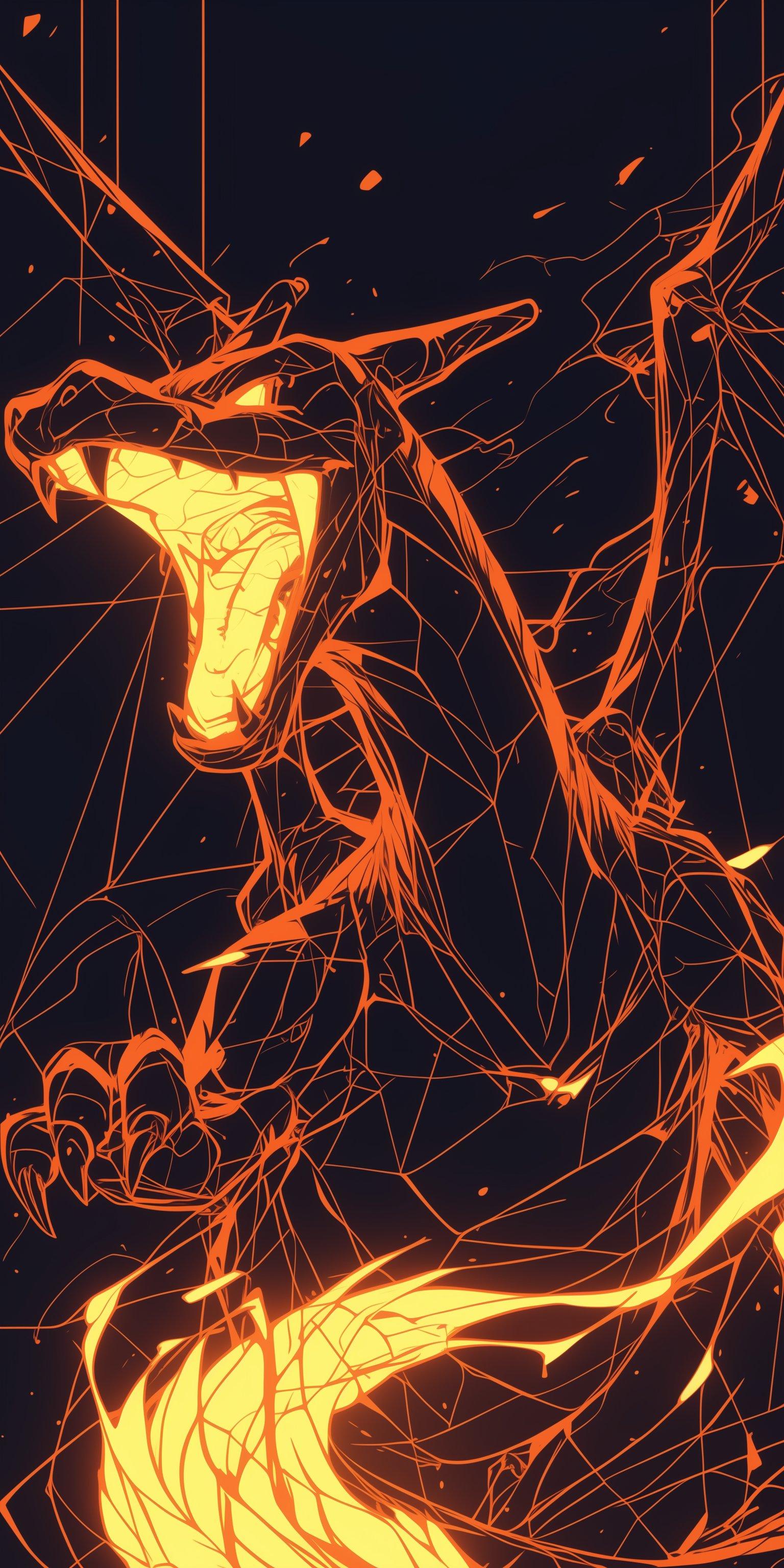 Abstract Charizard