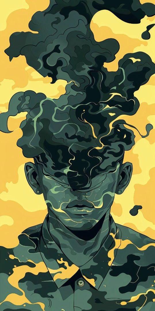 Abstract Mind Explosion Artwork