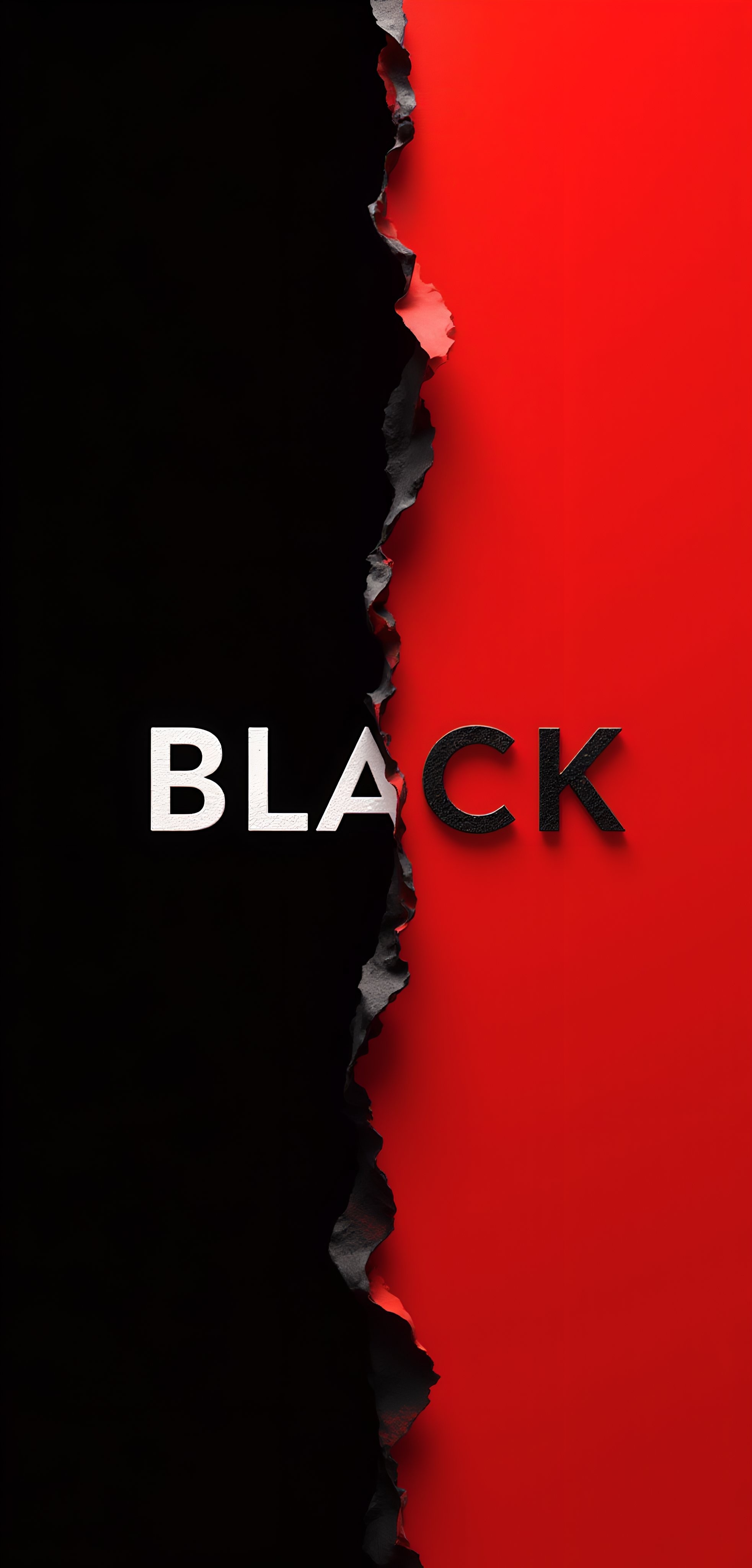 Black and Red 4K