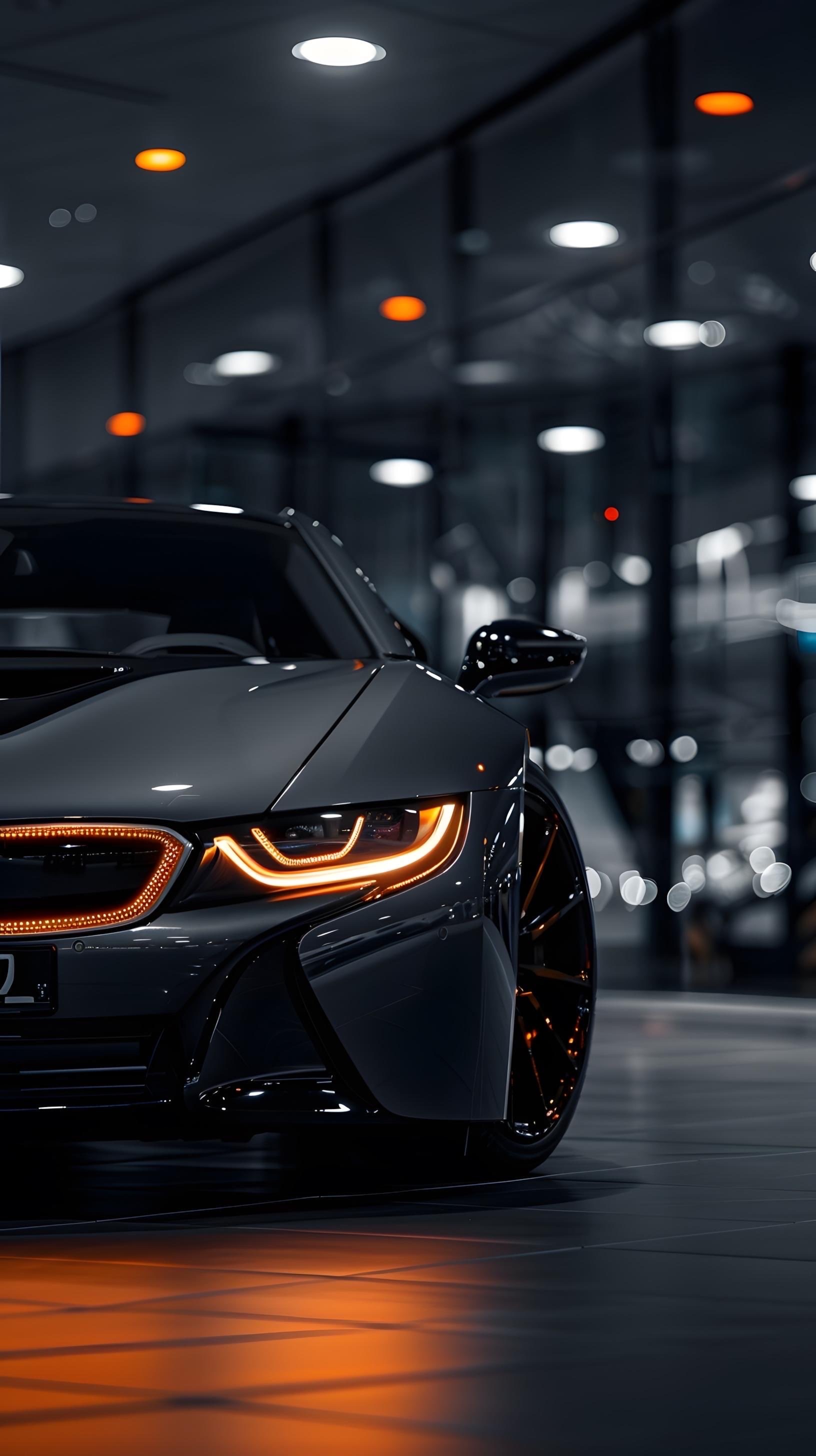 BMW i8&#39;s Iconic Design and Warm LED Lighting