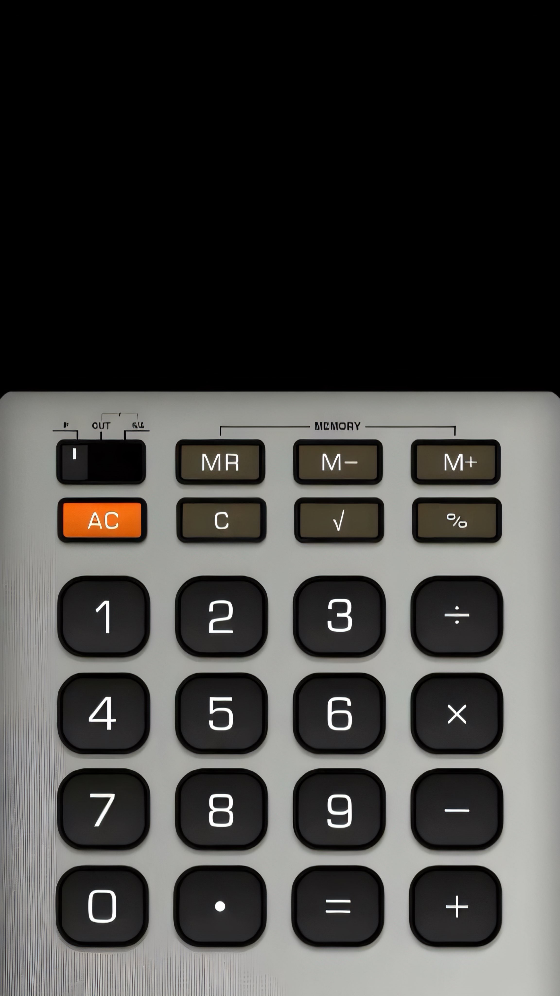 Calculator Mimic Lock Screen iOS
