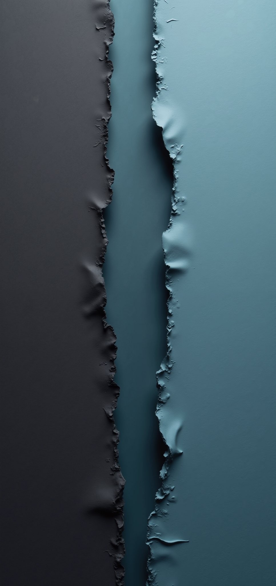 Charcoal Gray and Dusty Cyan 4K