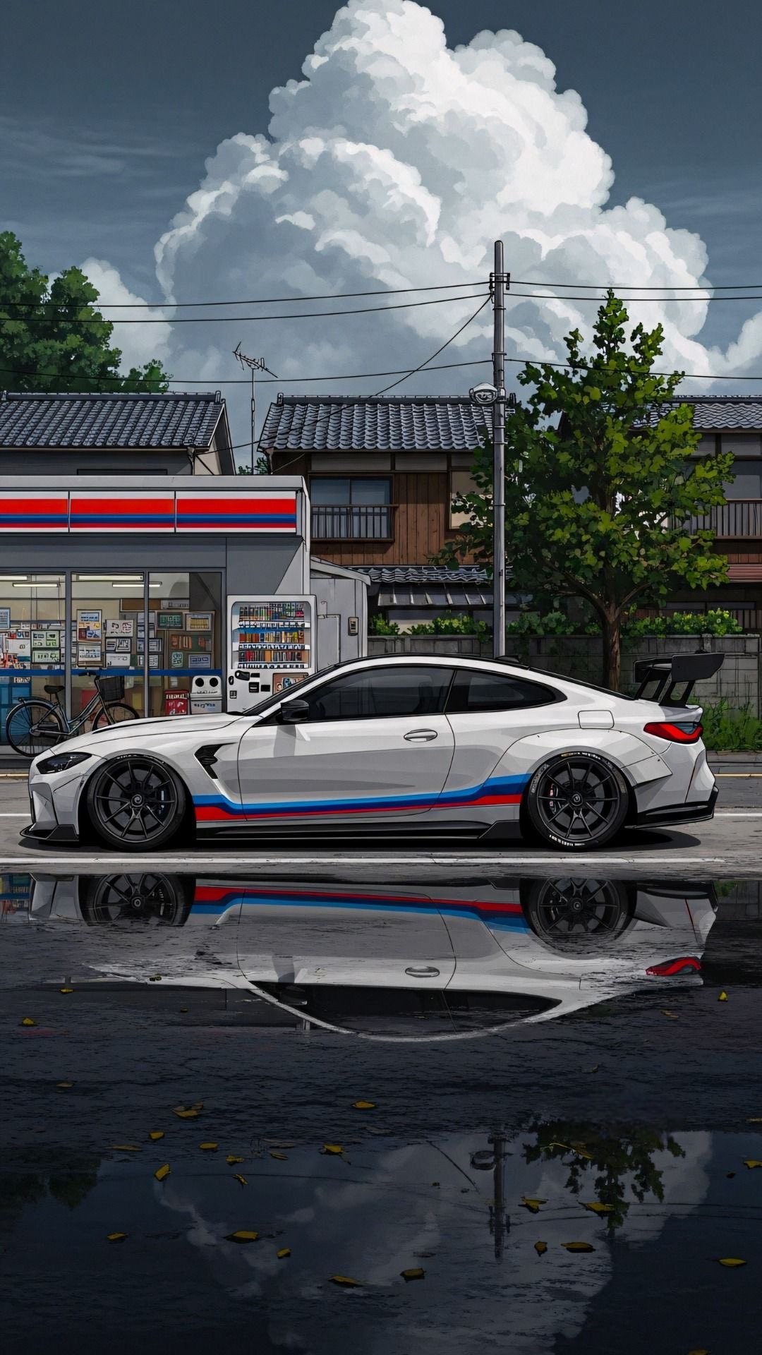 Custom BMW with Motorsport Livery in Japan
