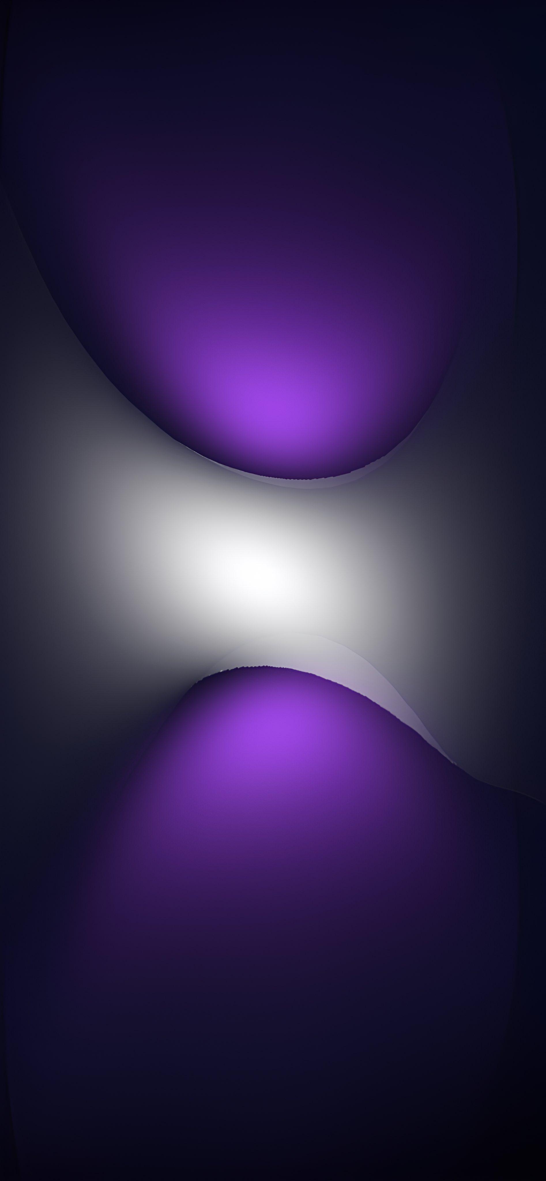 Dark Abstract Purple Glow