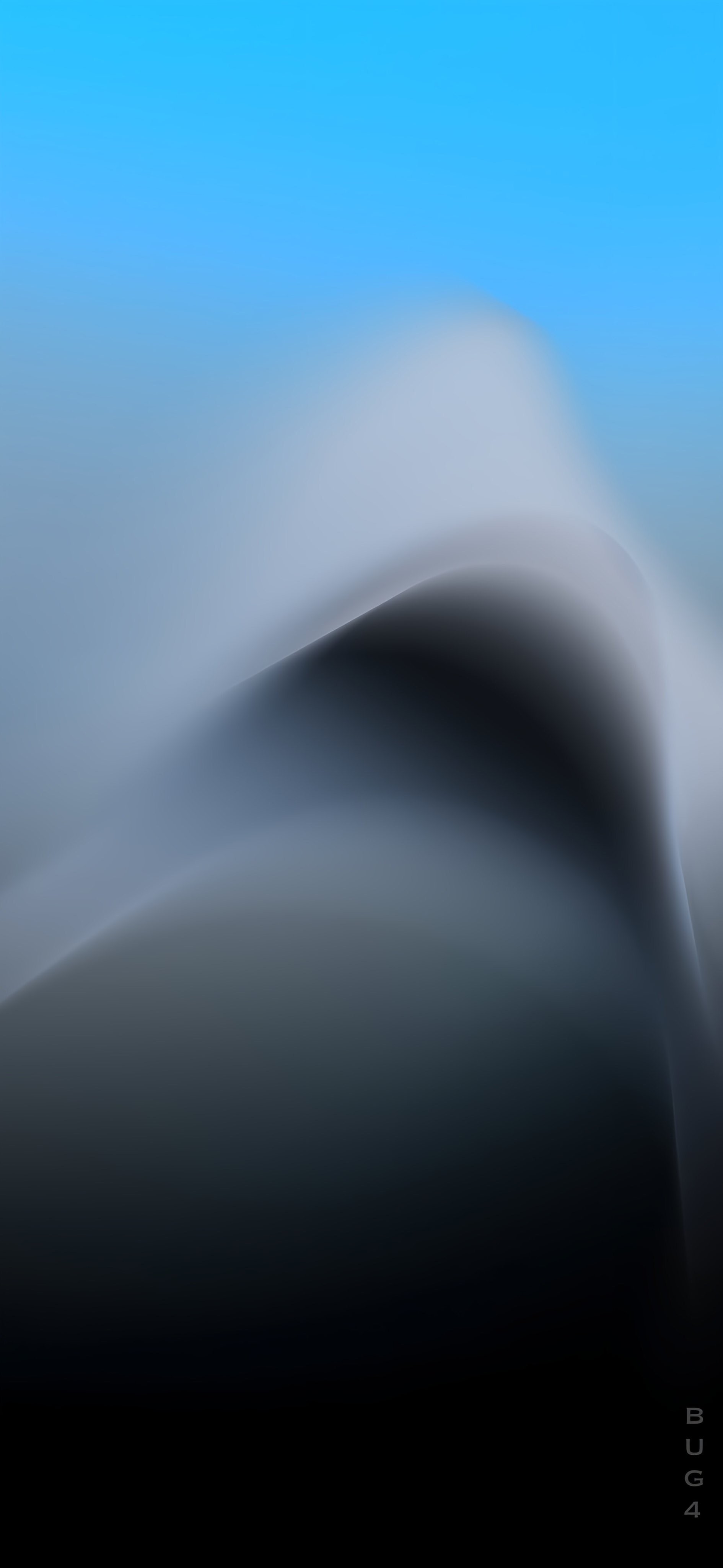 Dark Blue and White Fluid Design