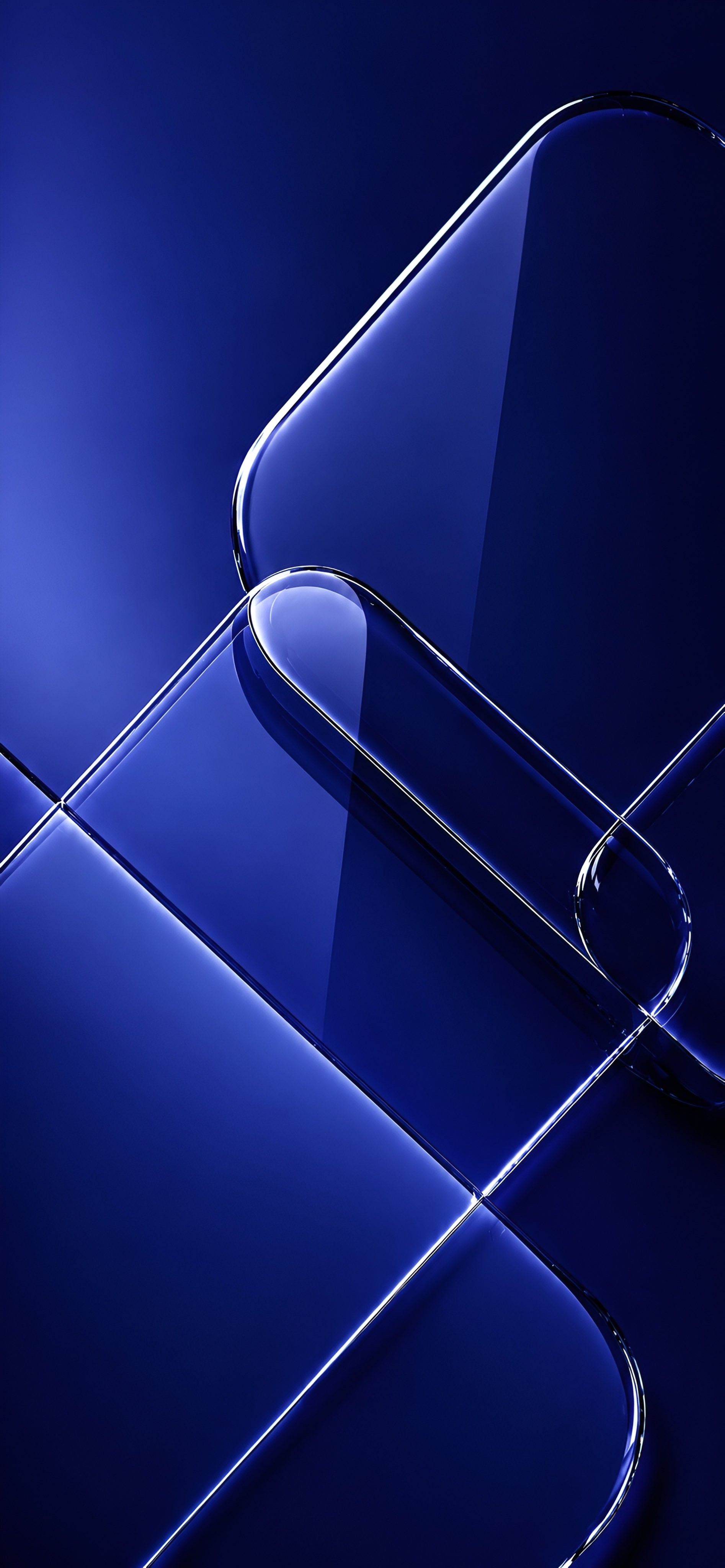 Download Deep Navy Blue Glossy Fluid Curve in ultra HD 4K resolution for desktop, iPhone and Android devices.