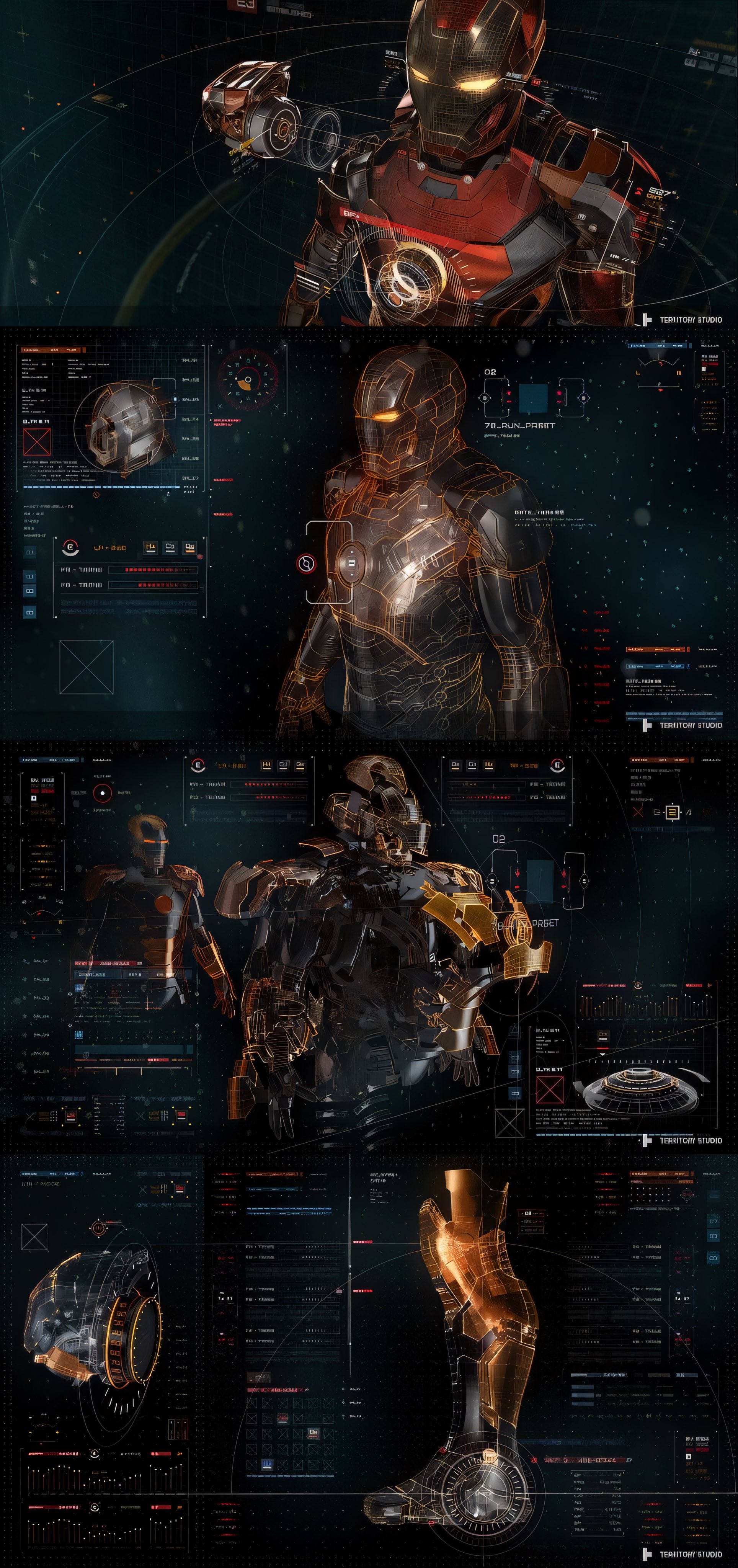 Iron Man Suit Blueprint