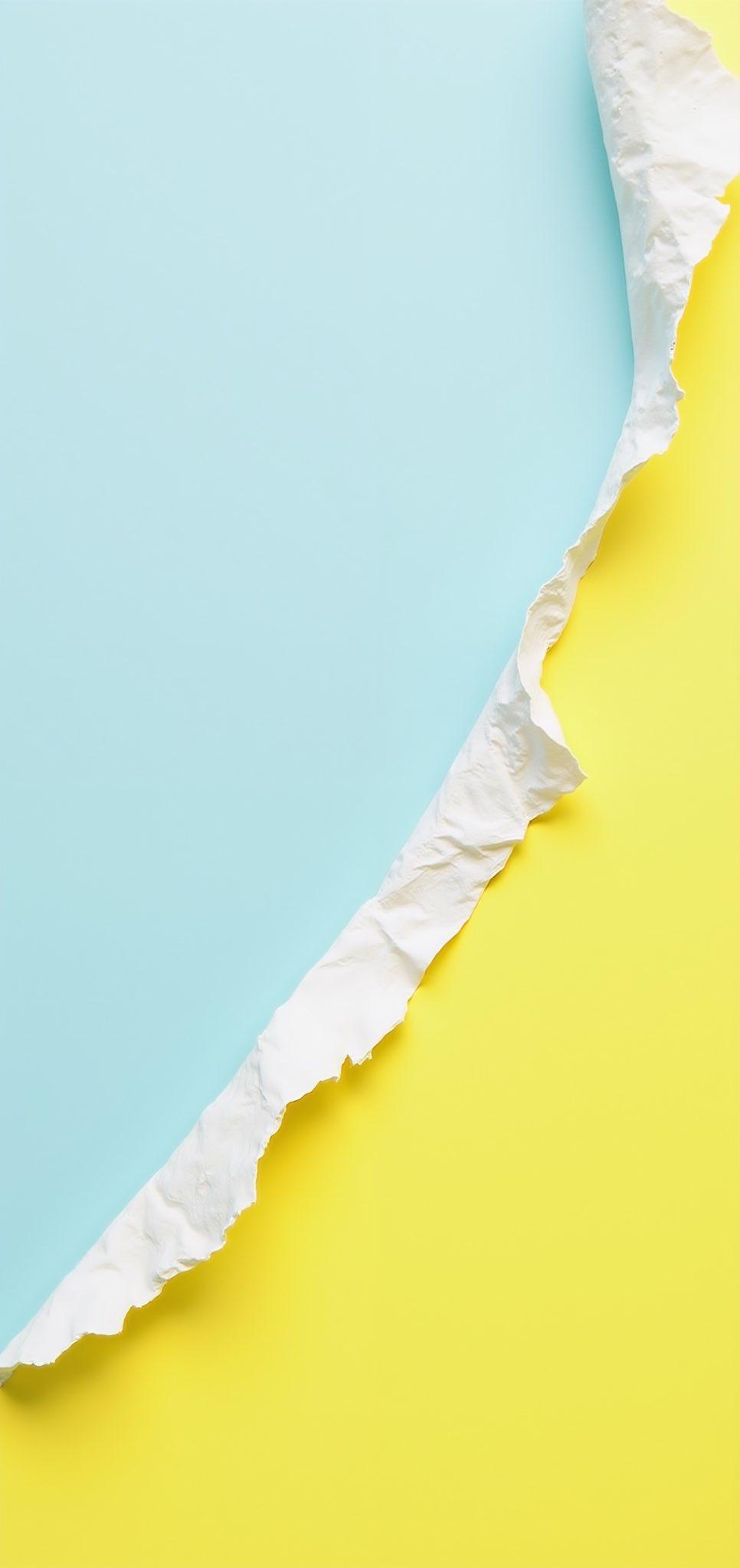 Lemon Yellow and Sky Blue 4K