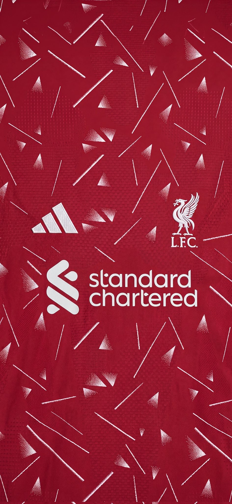 Download Liverpool FC Home Jersey Design in ultra HD 4K resolution for desktop, iPhone and Android devices.