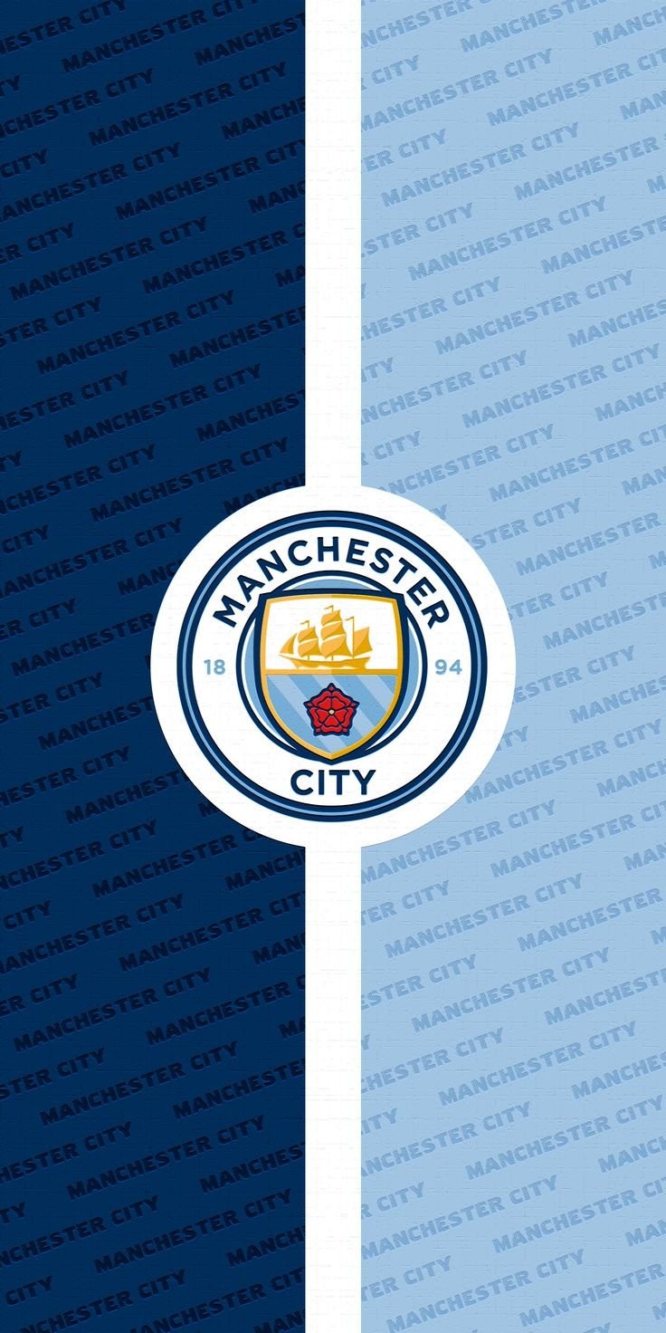 Download Manchester City Crest Blue Logo in ultra HD 4K resolution for desktop, iPhone and Android devices.