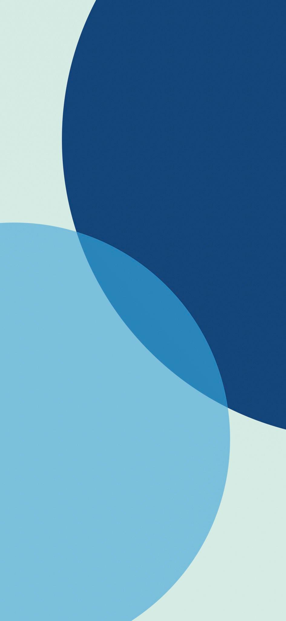 Minimalist Blue Abstract