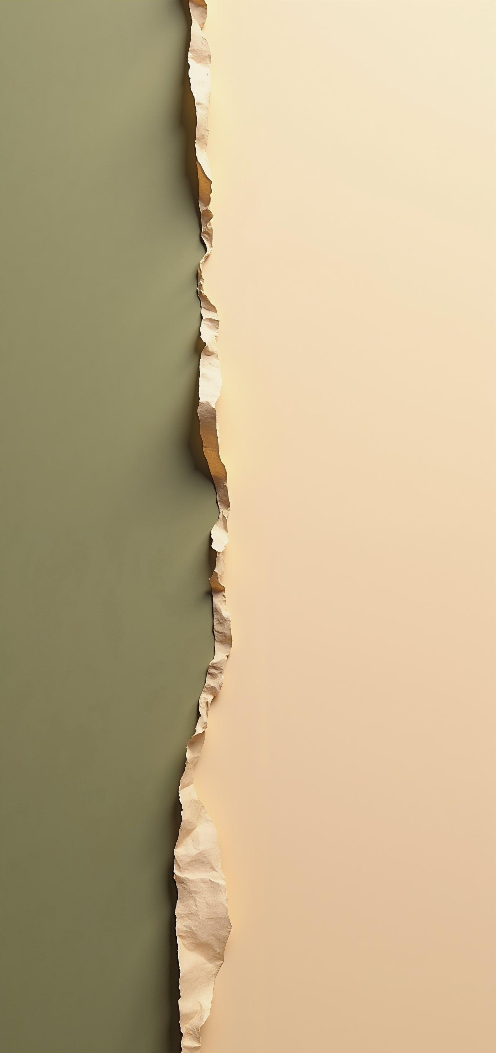 Olive Green and Warm Beige 4K