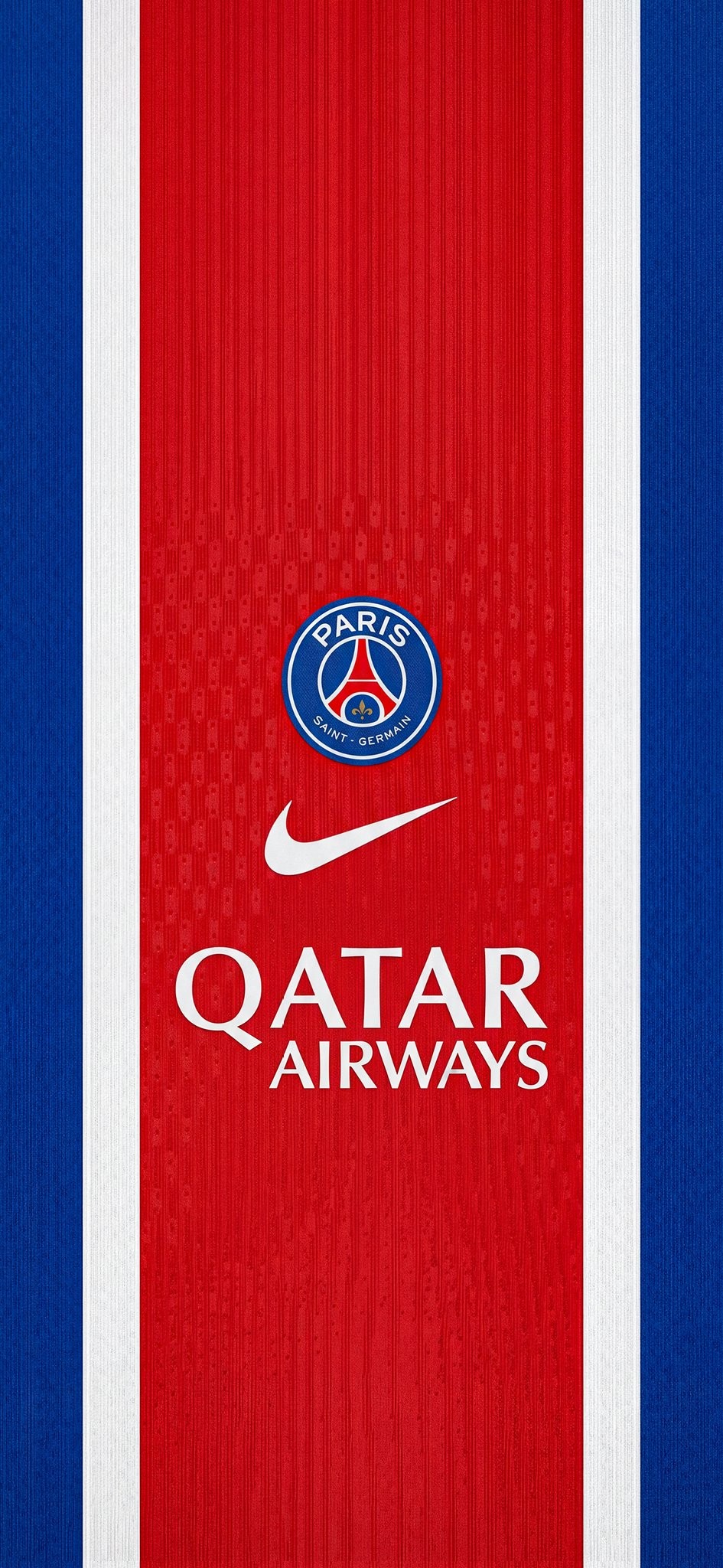 Download Paris Saint Germain Jersey Design in ultra HD 4K resolution for desktop, iPhone and Android devices.