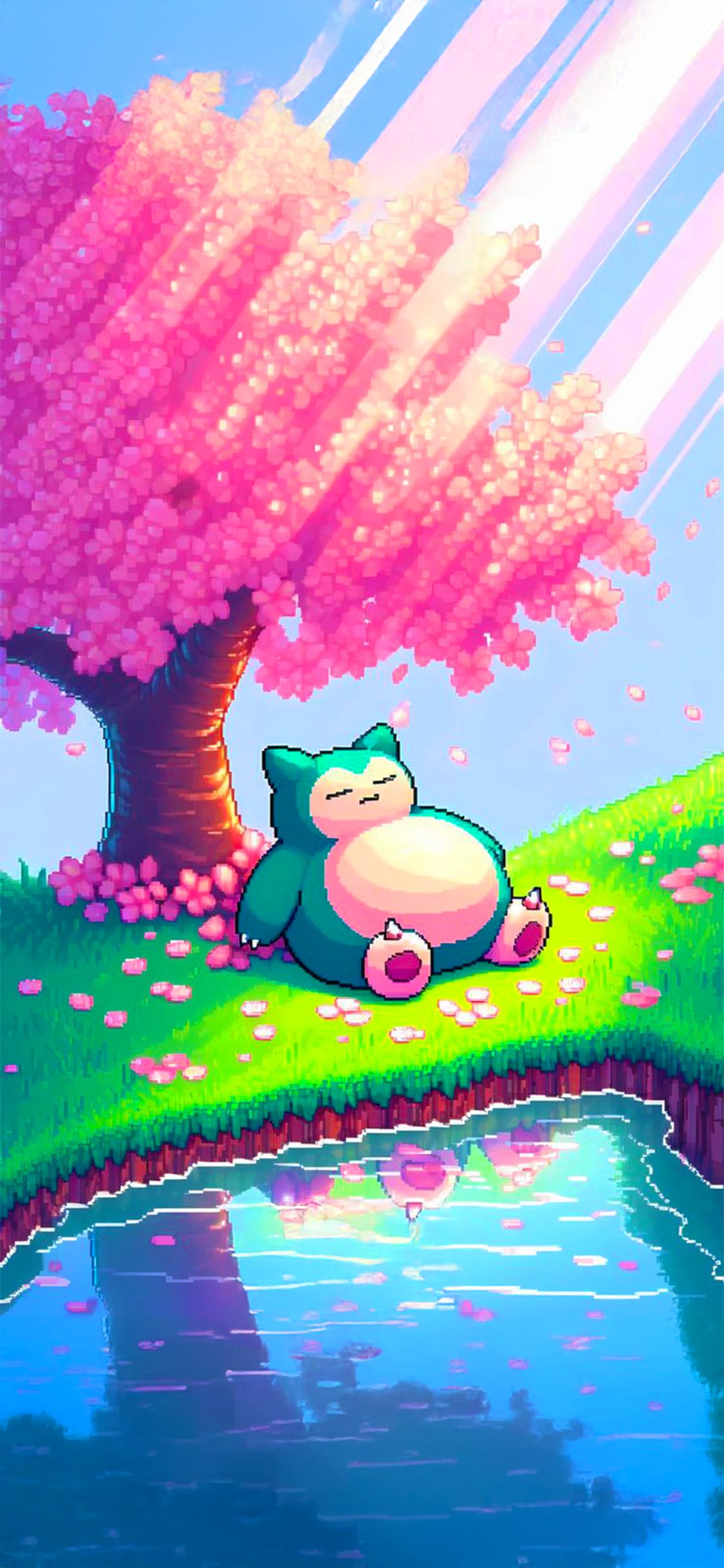 Pixel Snorlax