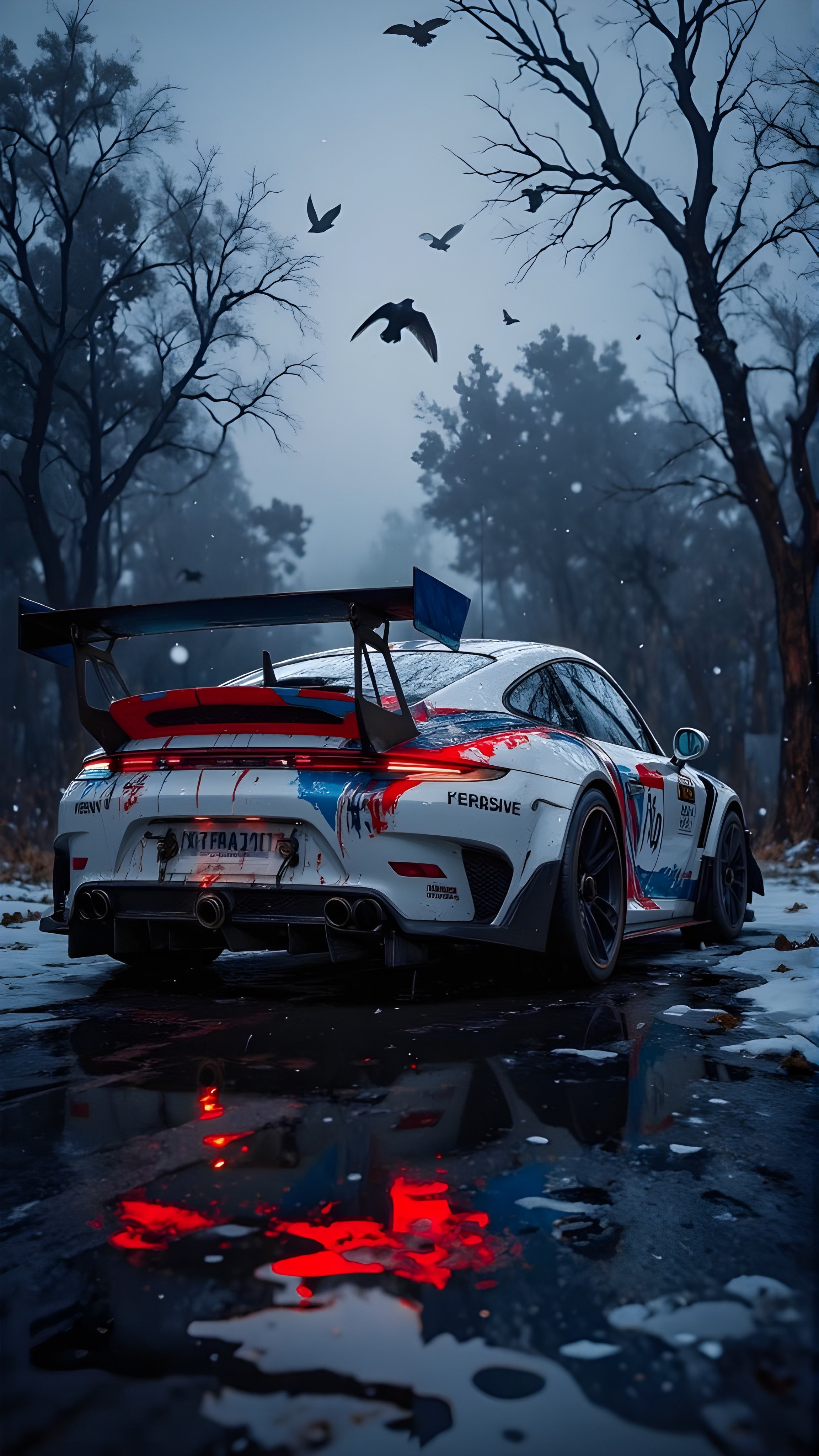 Porsche GT3 Rally Car