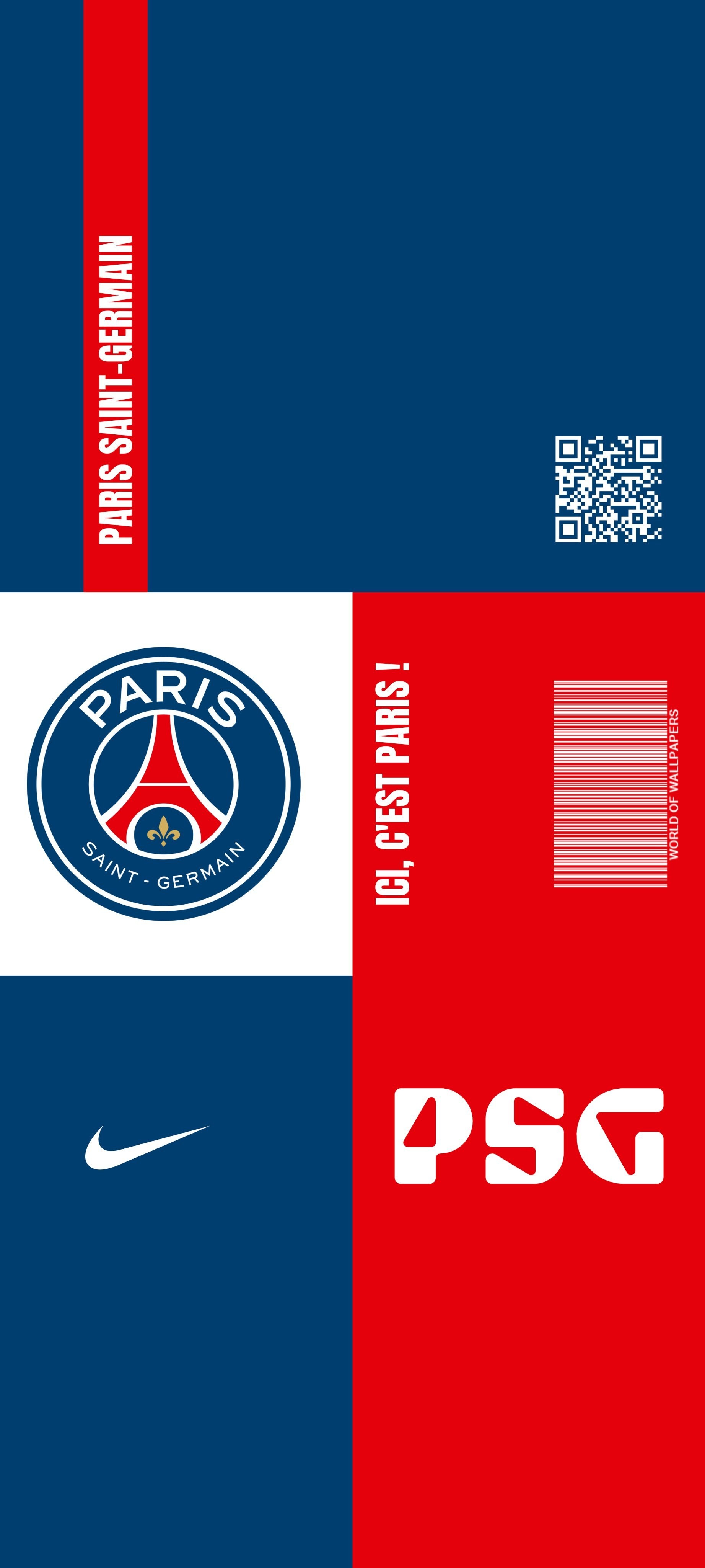 Download PSG Crest Ici C’est Paris in ultra HD 4K resolution for desktop, iPhone and Android devices.