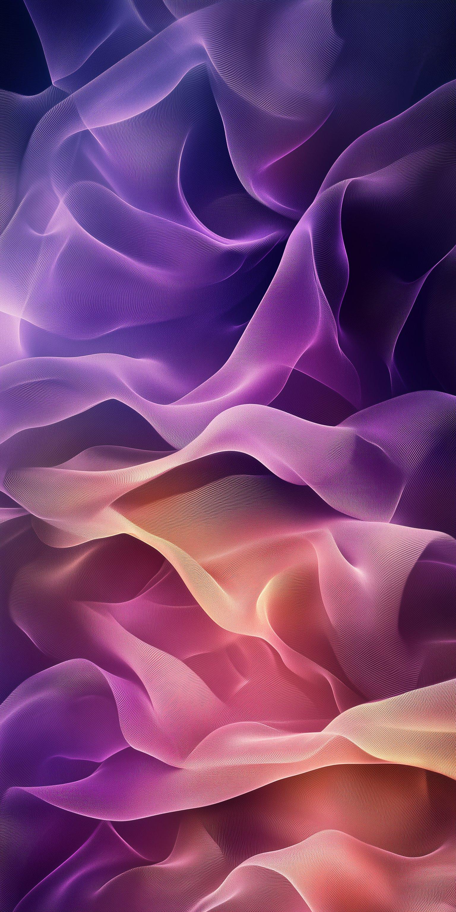 Purple & Orange Gradient Abstract