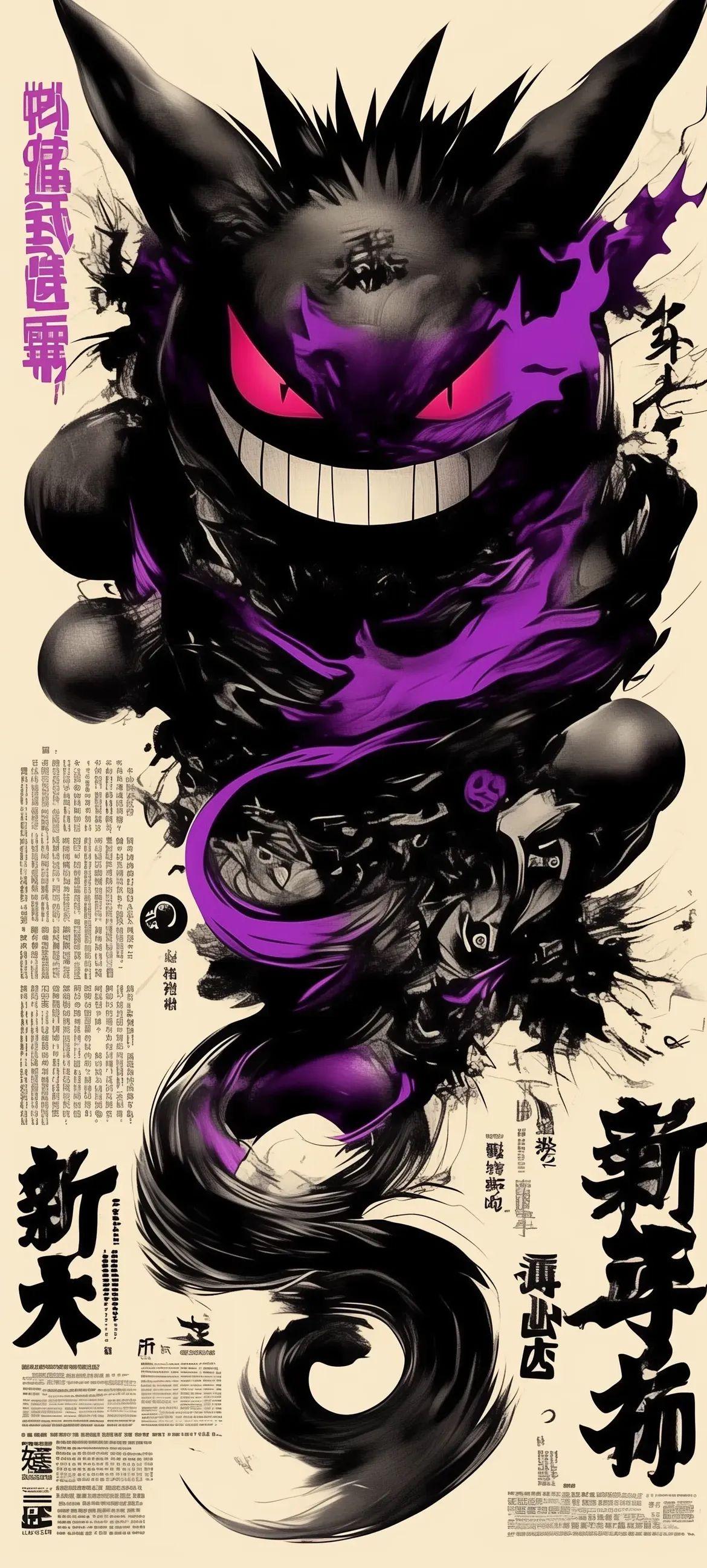 Samurai Gengar Poster
