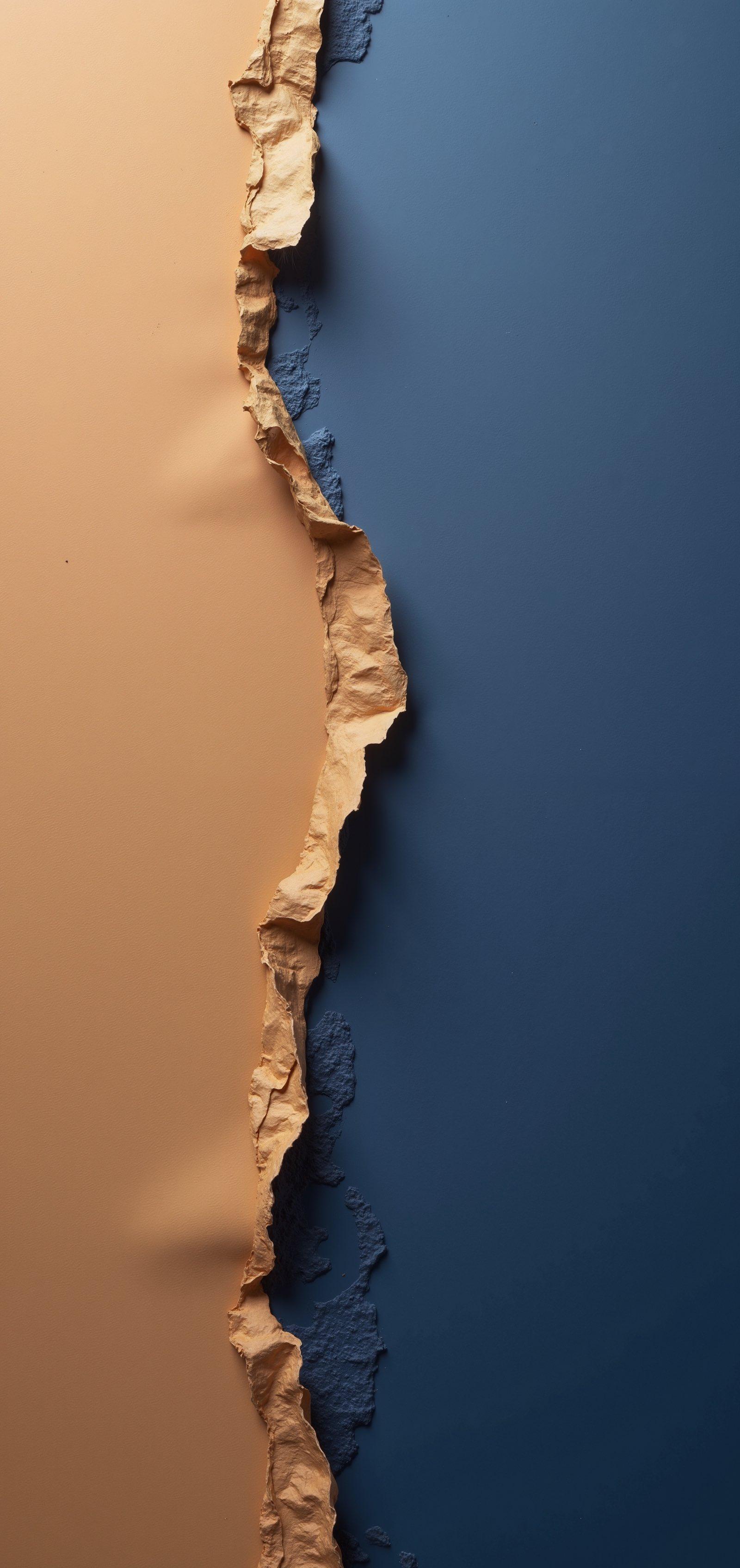 Sandy Brown and Prussian Blue 4K