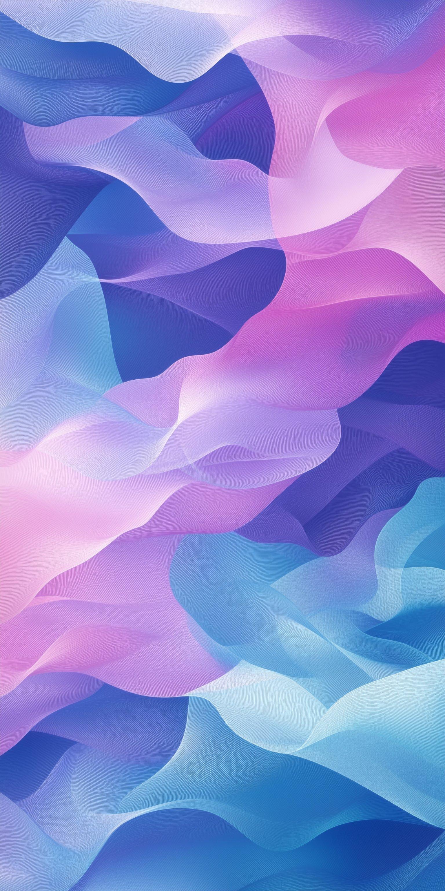 Soft Blue & Purple Gradient Abstract