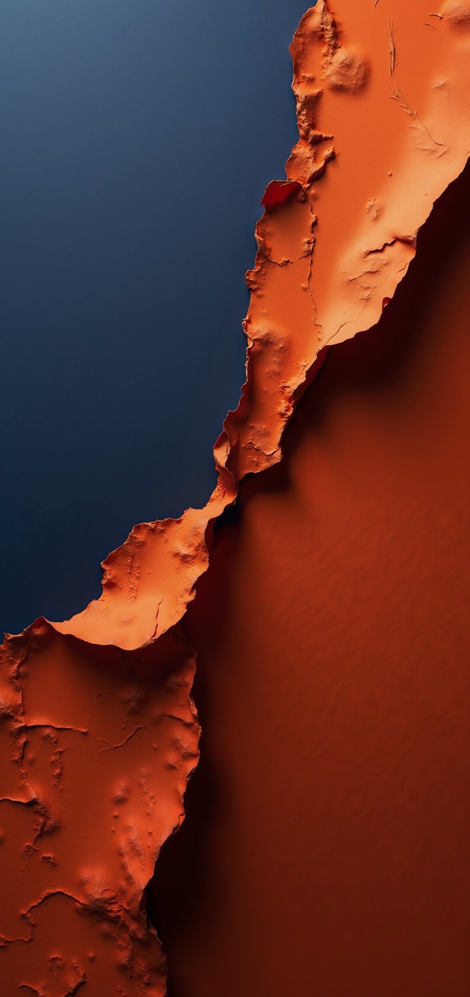 Steel Blue and Tangerine 4K