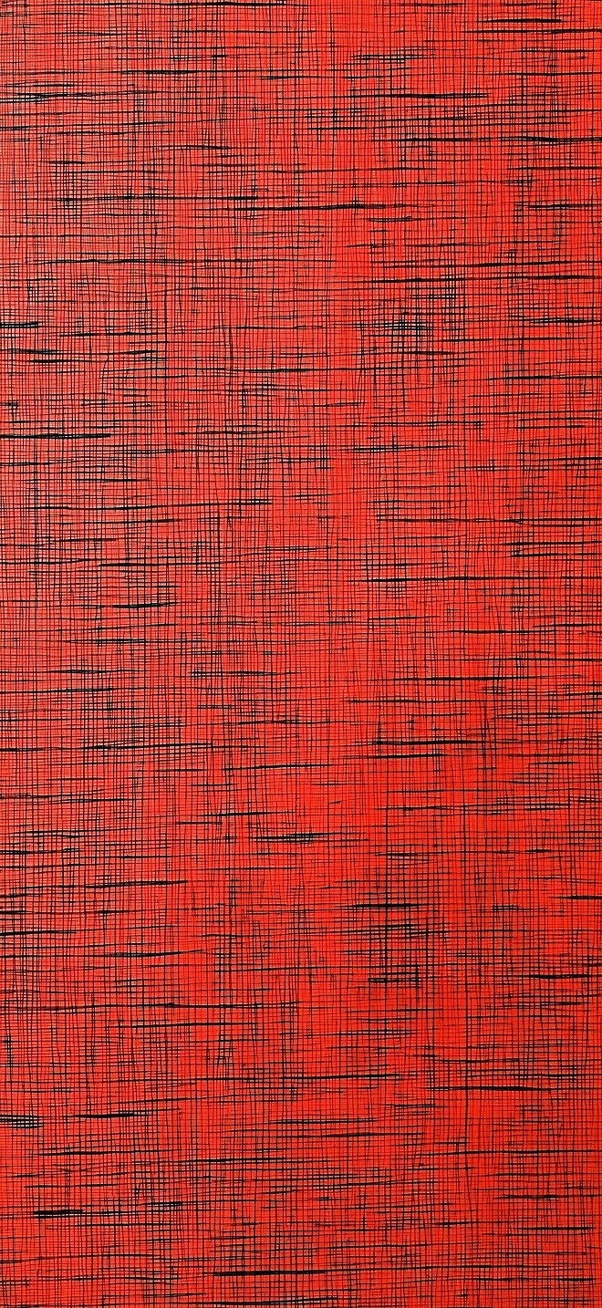 Woven Red and Black Design