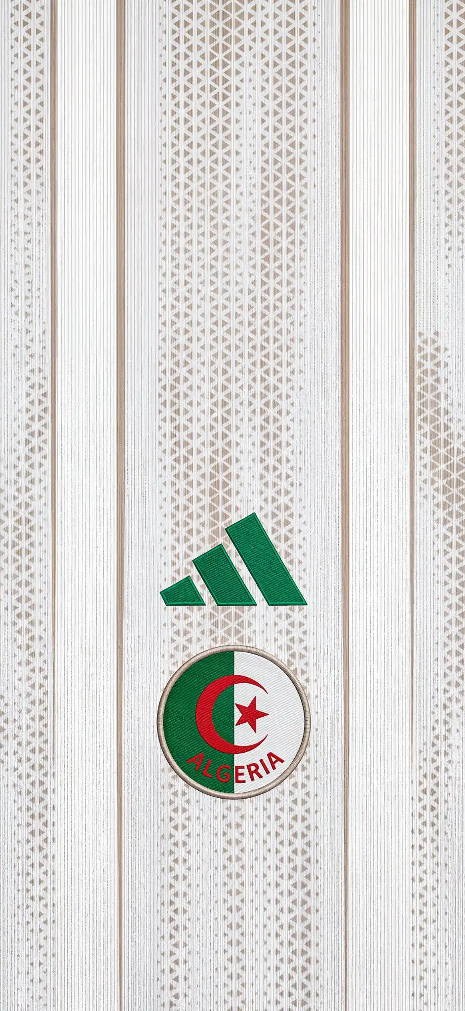 Algeria National Team Adidas White Jersey