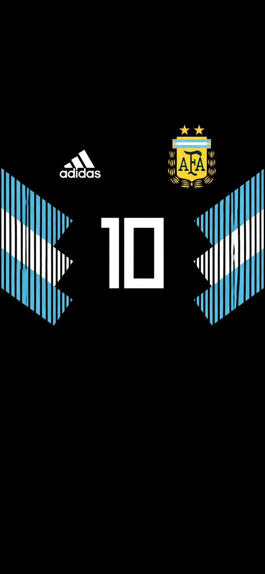Argentina Dark Blue Jersey Number 10