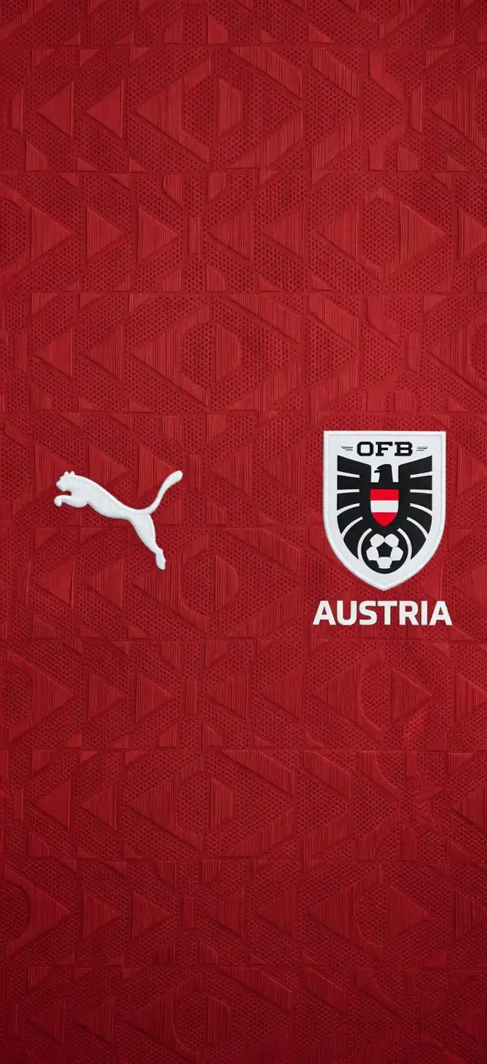 Austria National Team Puma Red Jersey