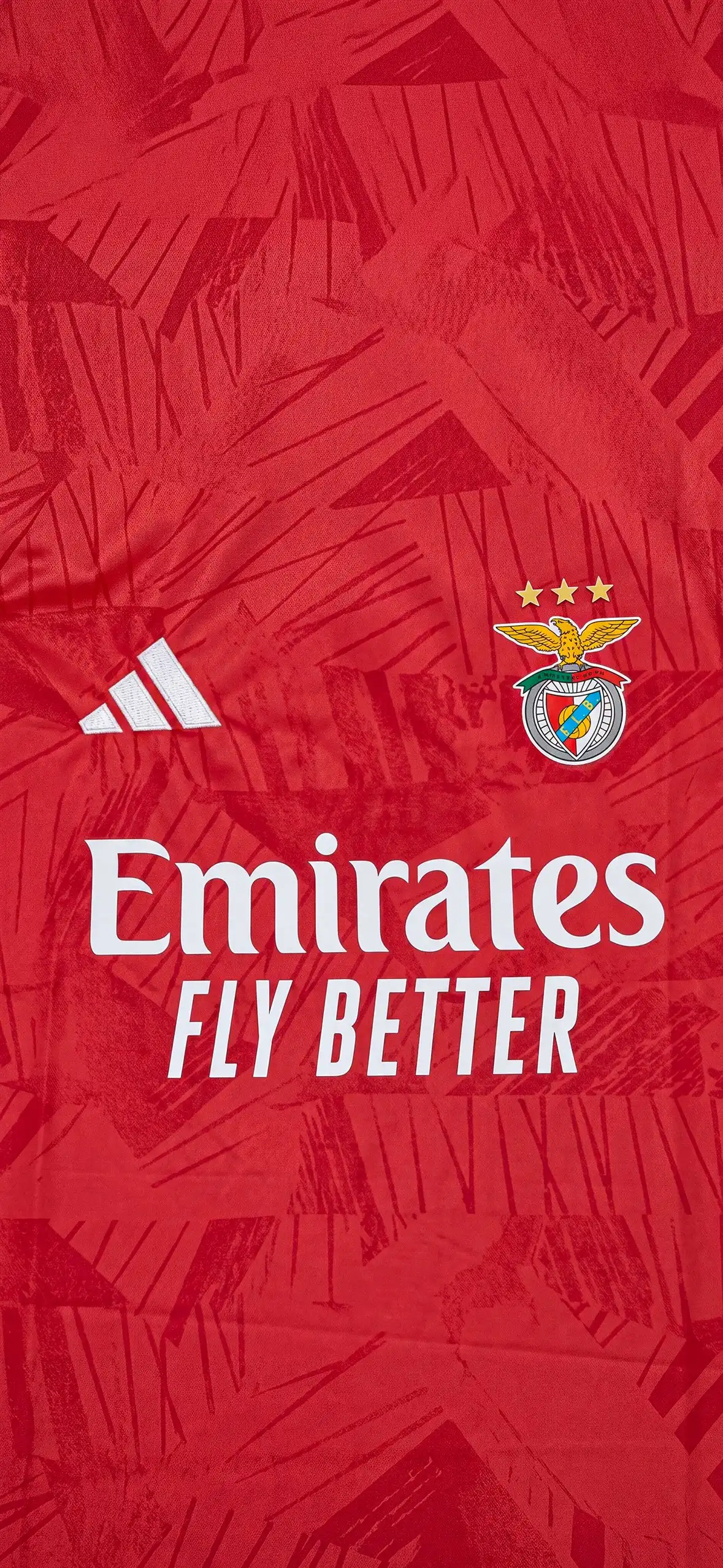 Benfica Red Jersey Emirates Adidas