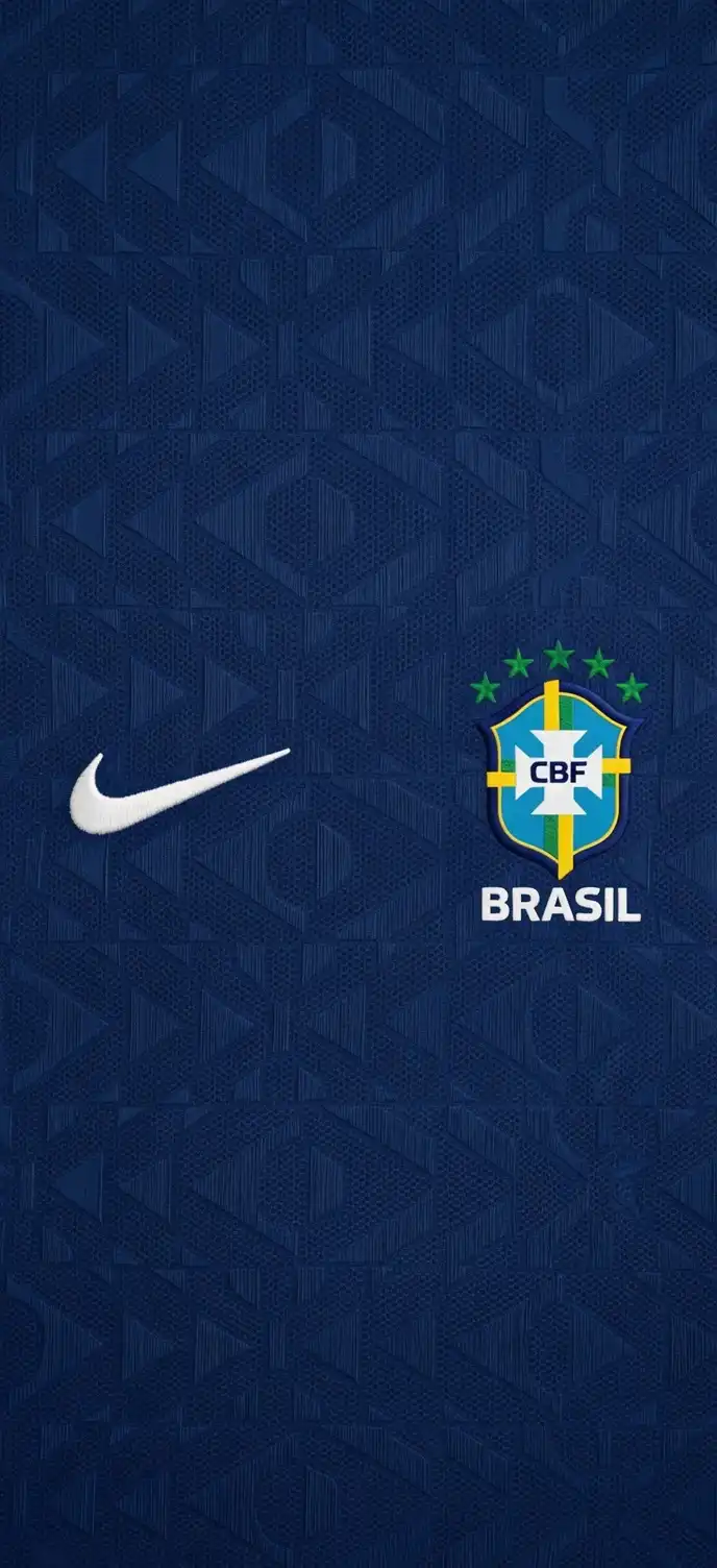 Brazil National Team Nike Navy Blue Jersey