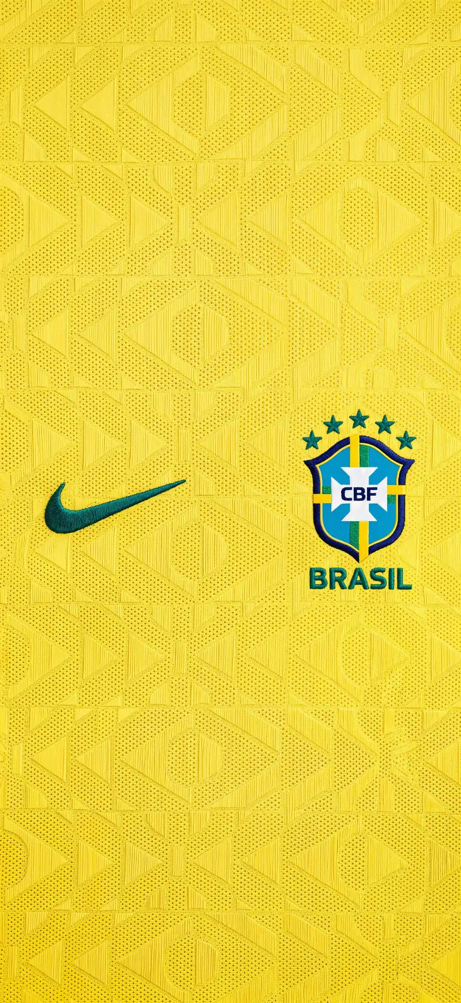 Brazil National Team Nike Yellow Jersey