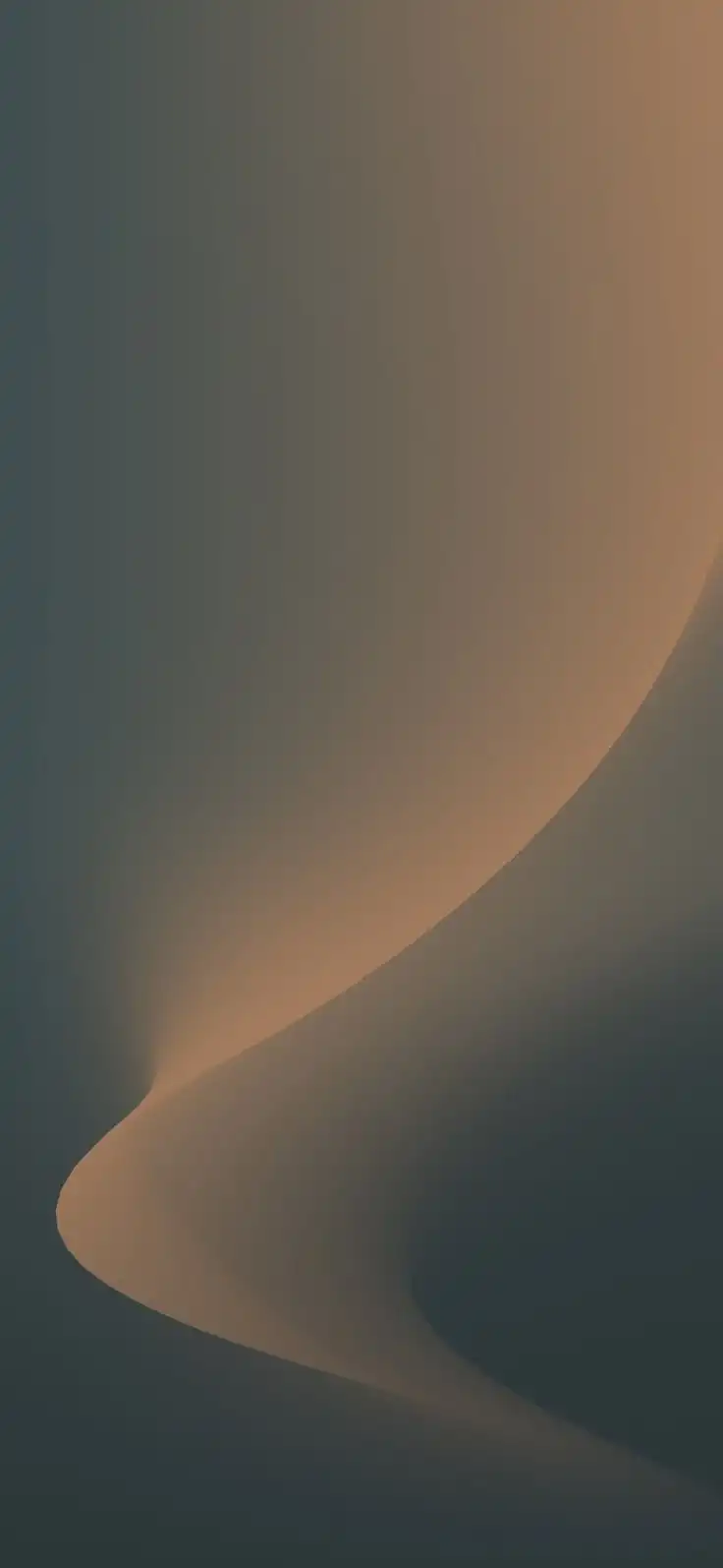 Brown Dark Gray Curved Abstract