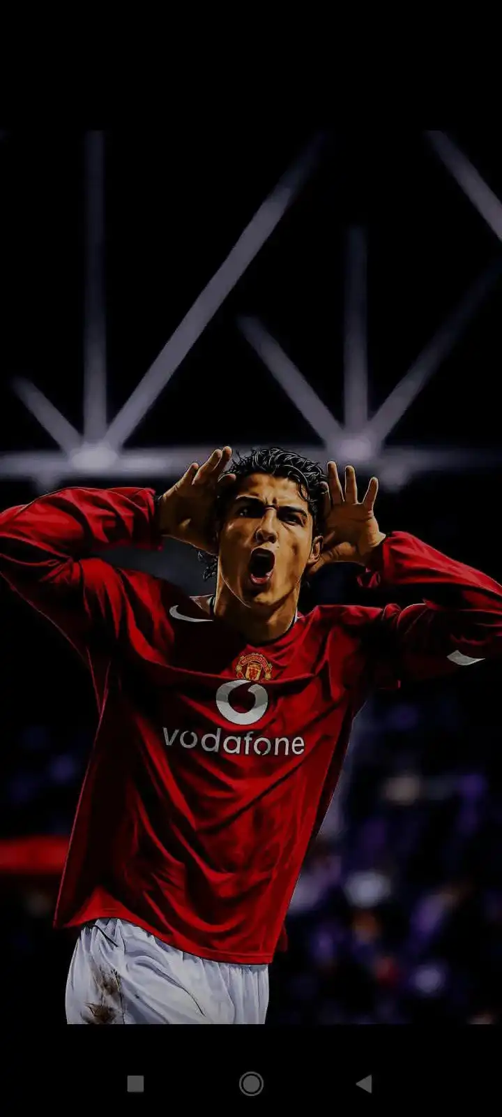 Cristiano Ronaldo Celebration Hands on Head
