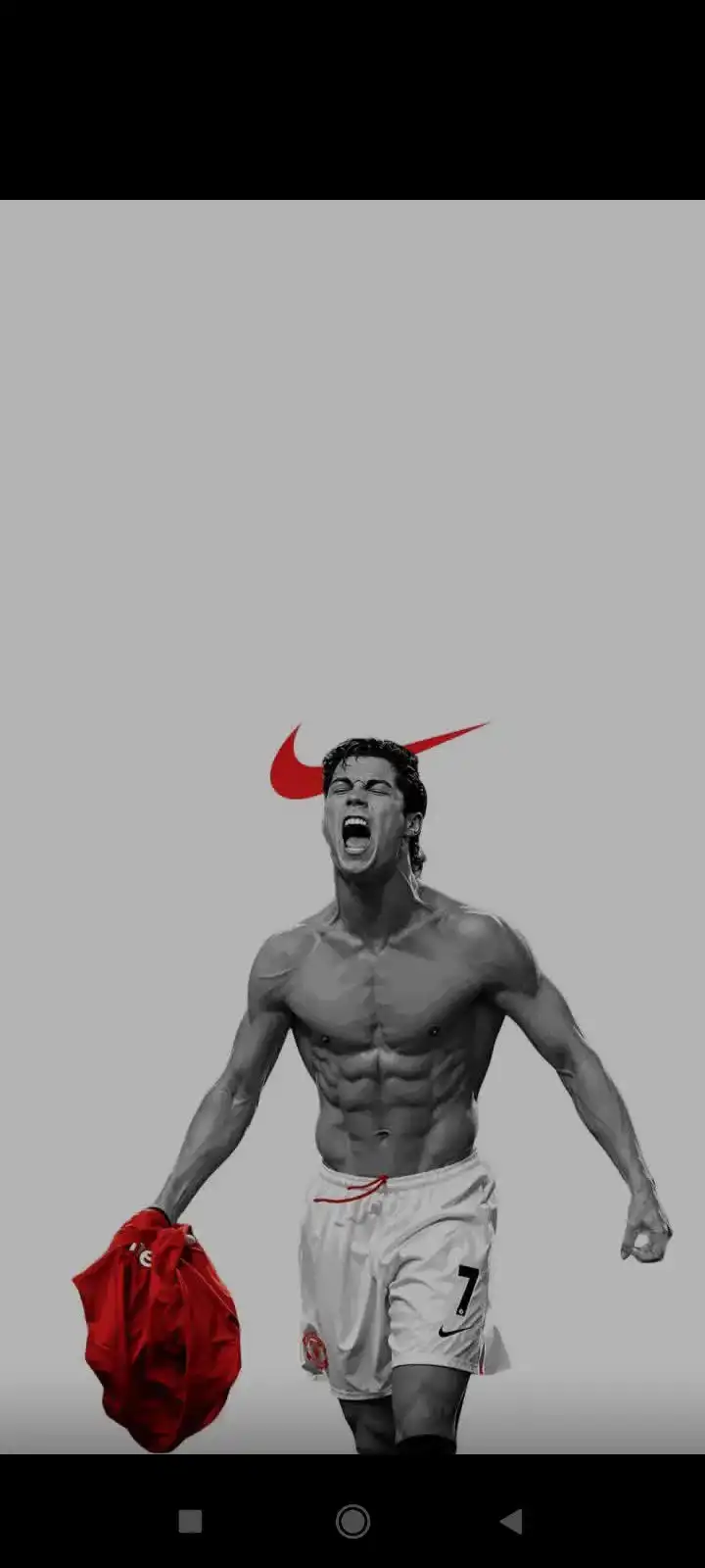 Cristiano Ronaldo Celebration Shirtless