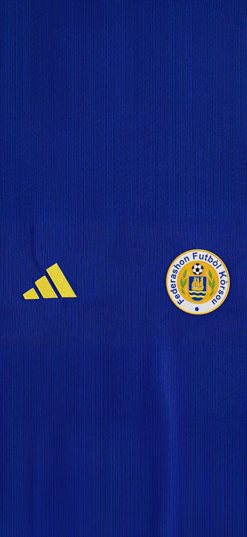 Curaçao National Team Adidas Blue Jersey