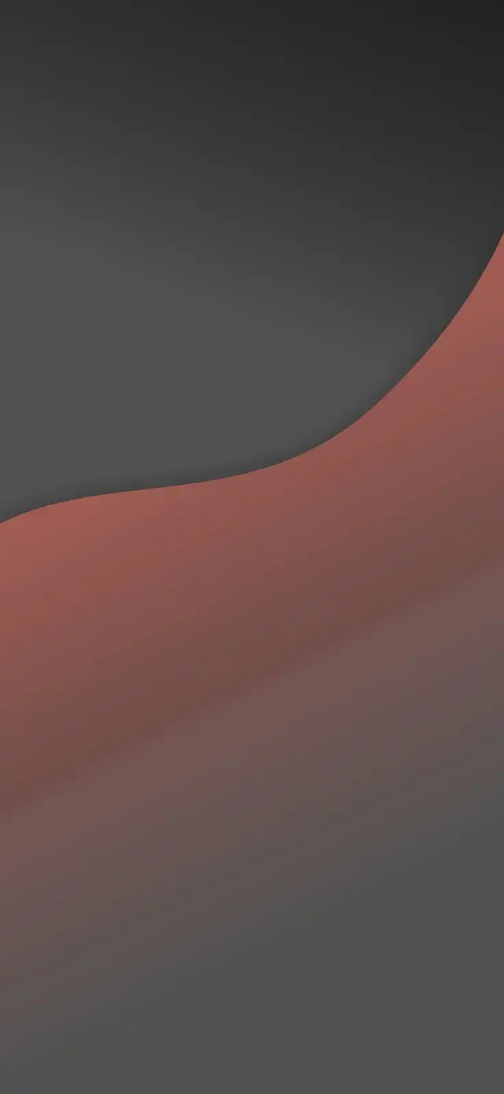 Dark Gray Terracotta Curved Abstract