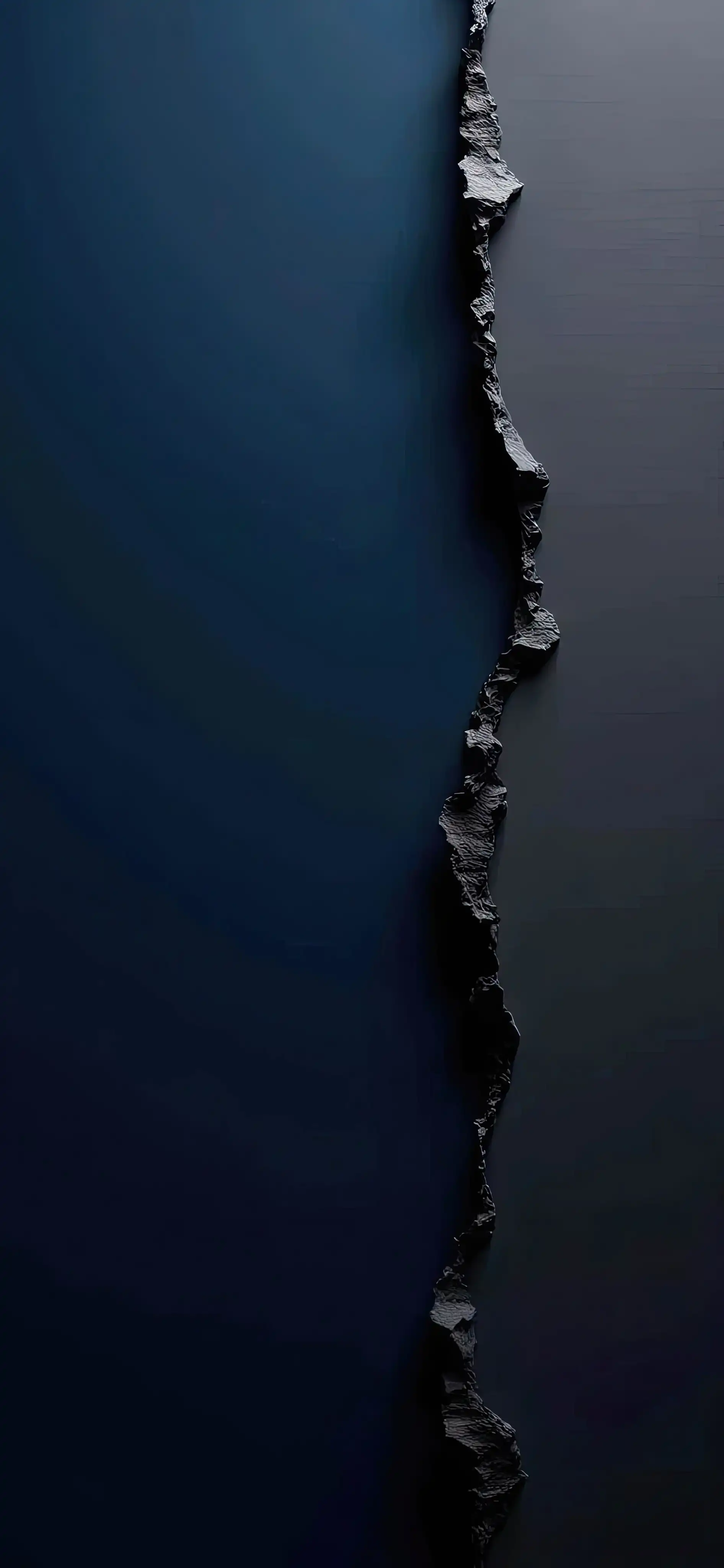 Dark Navy Blue Black Abstract