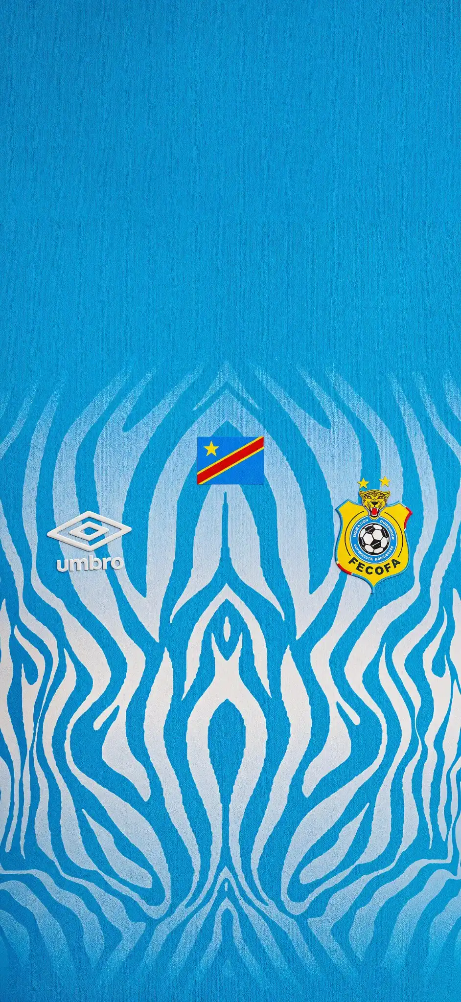 DR Congo National Team Umbro Blue Jersey