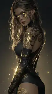 Golden Eyed Enchantress