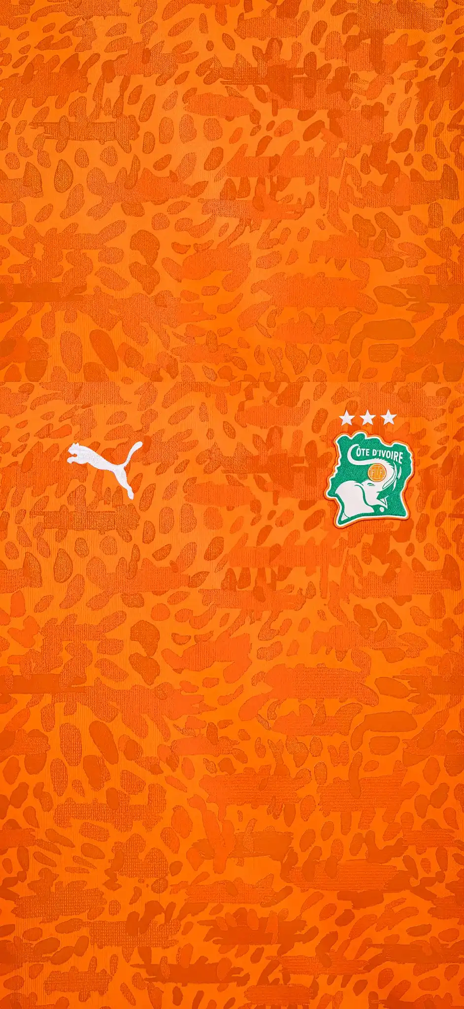 Ivory Coast National Team Puma Orange Jersey