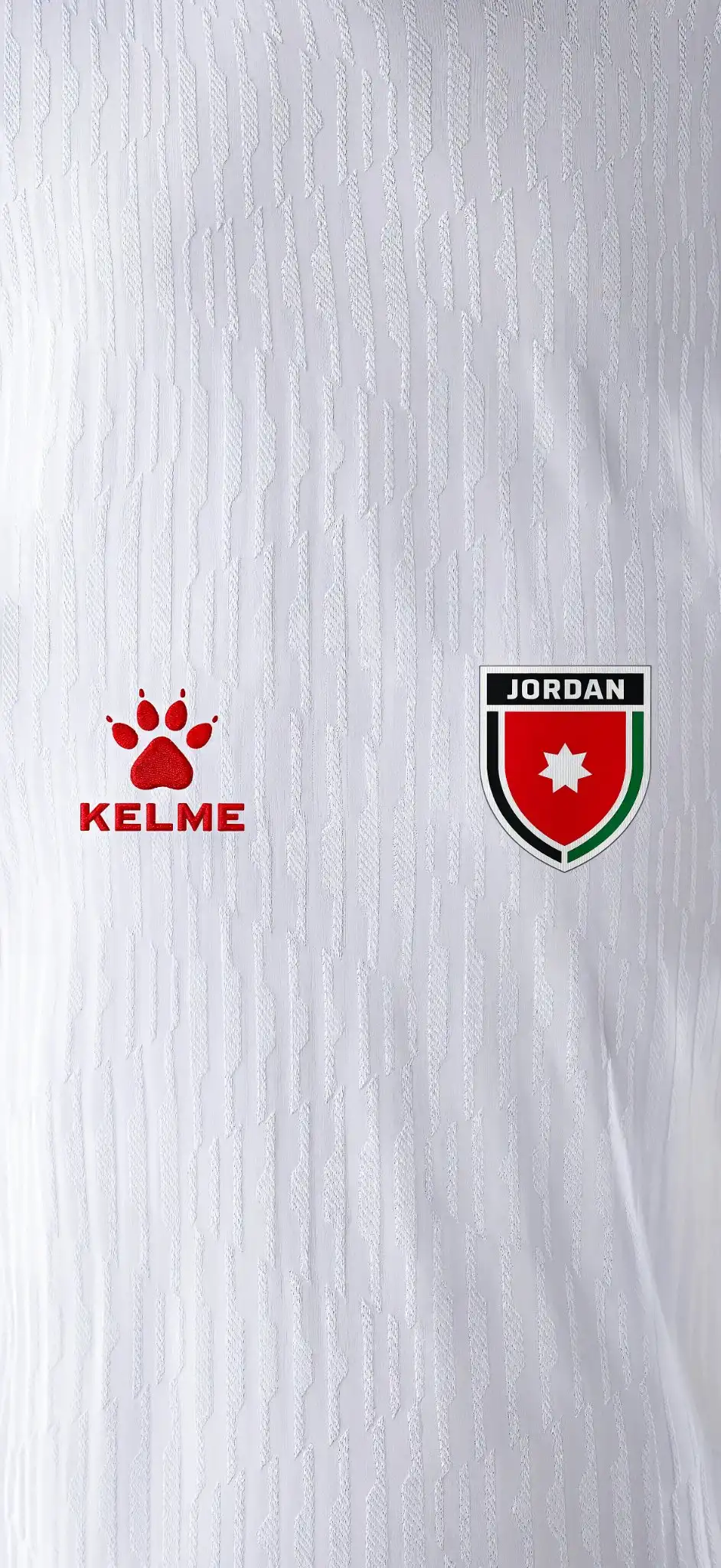 Jordan National Team Kelme White Jersey