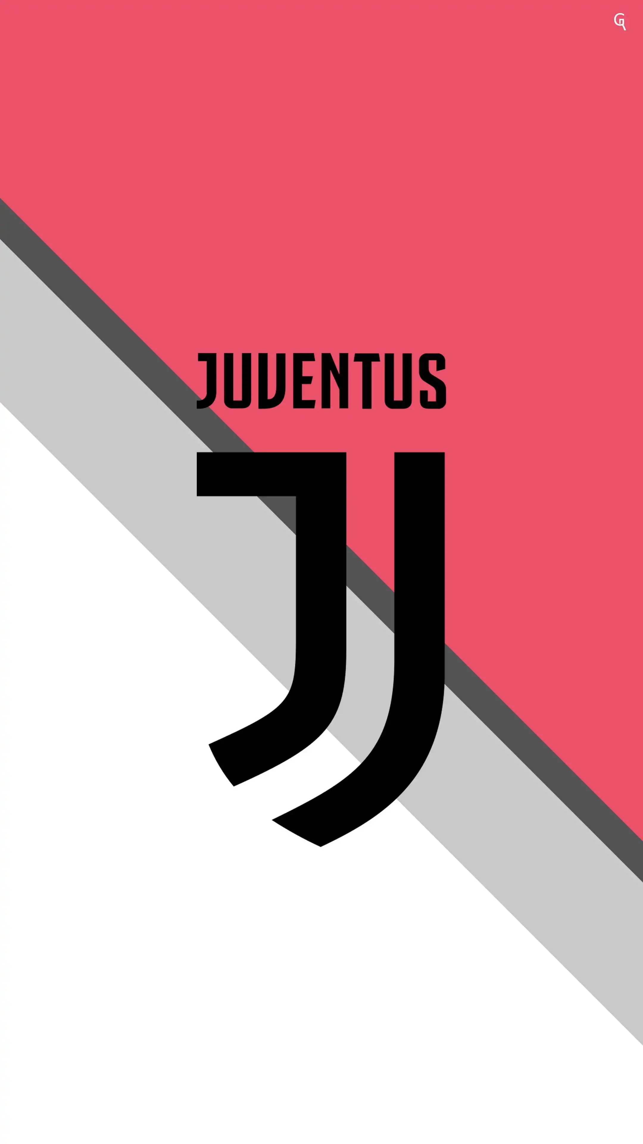 Juventus Logo Pink White