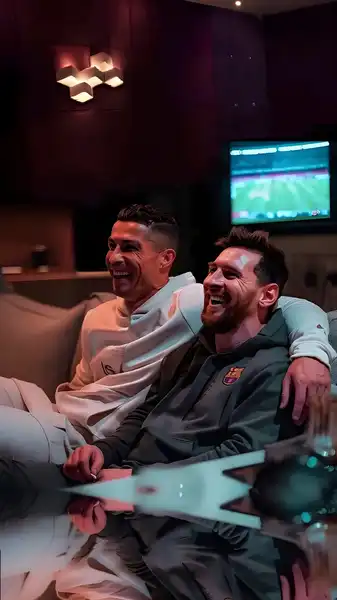 Messi & CR7 Wallpaper