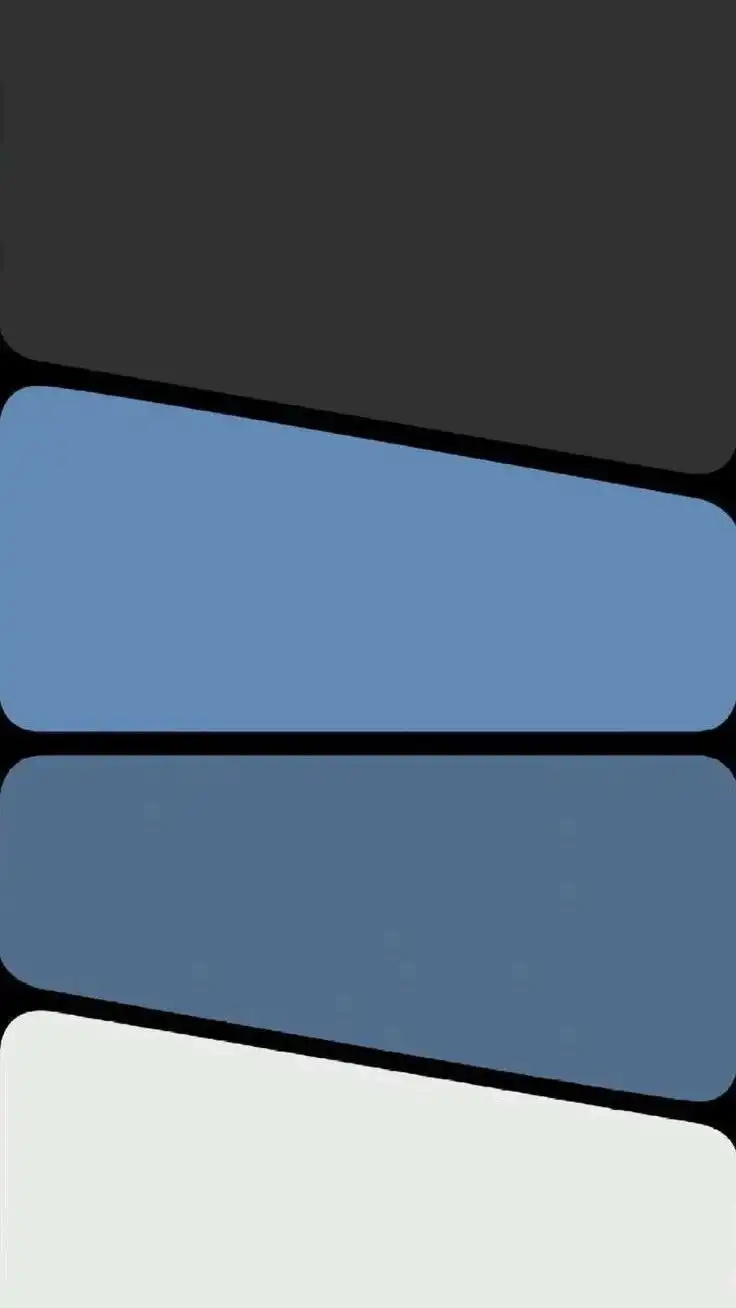 Navy Blue Soft Teal Overlapping Wave Layers 4K