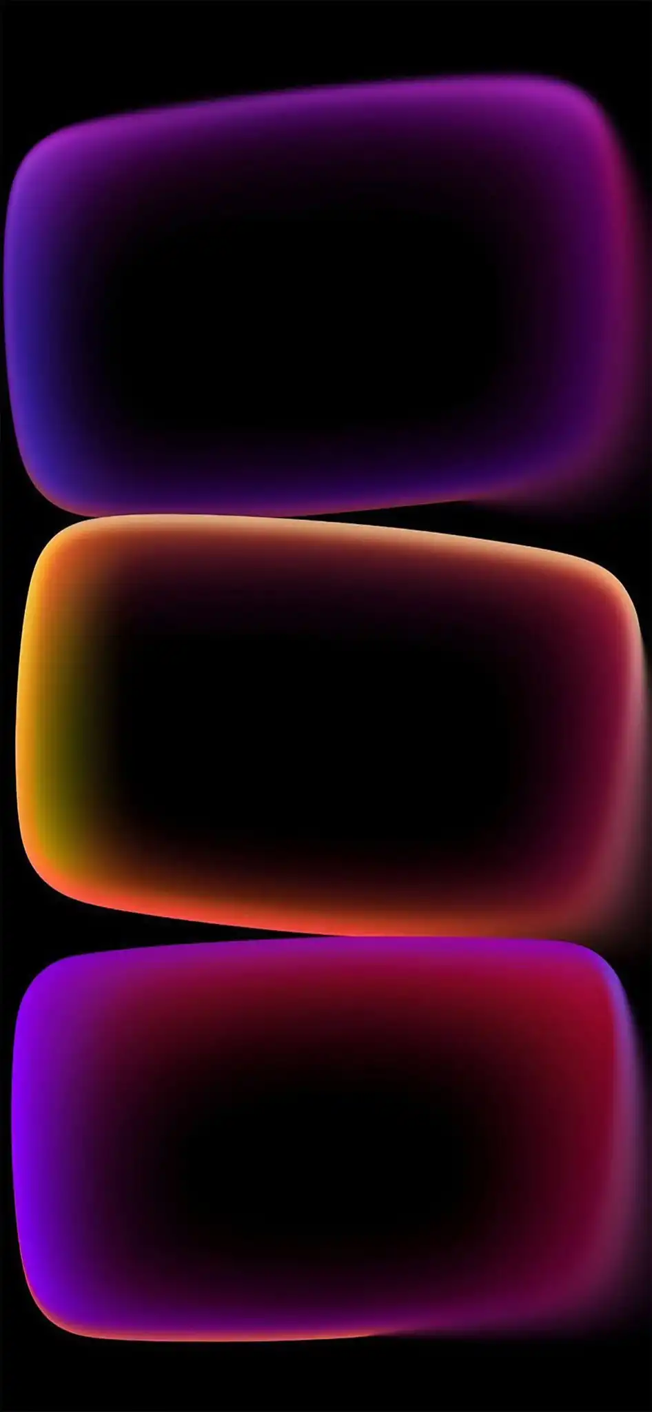 Neon Gradient Abstract Shapes