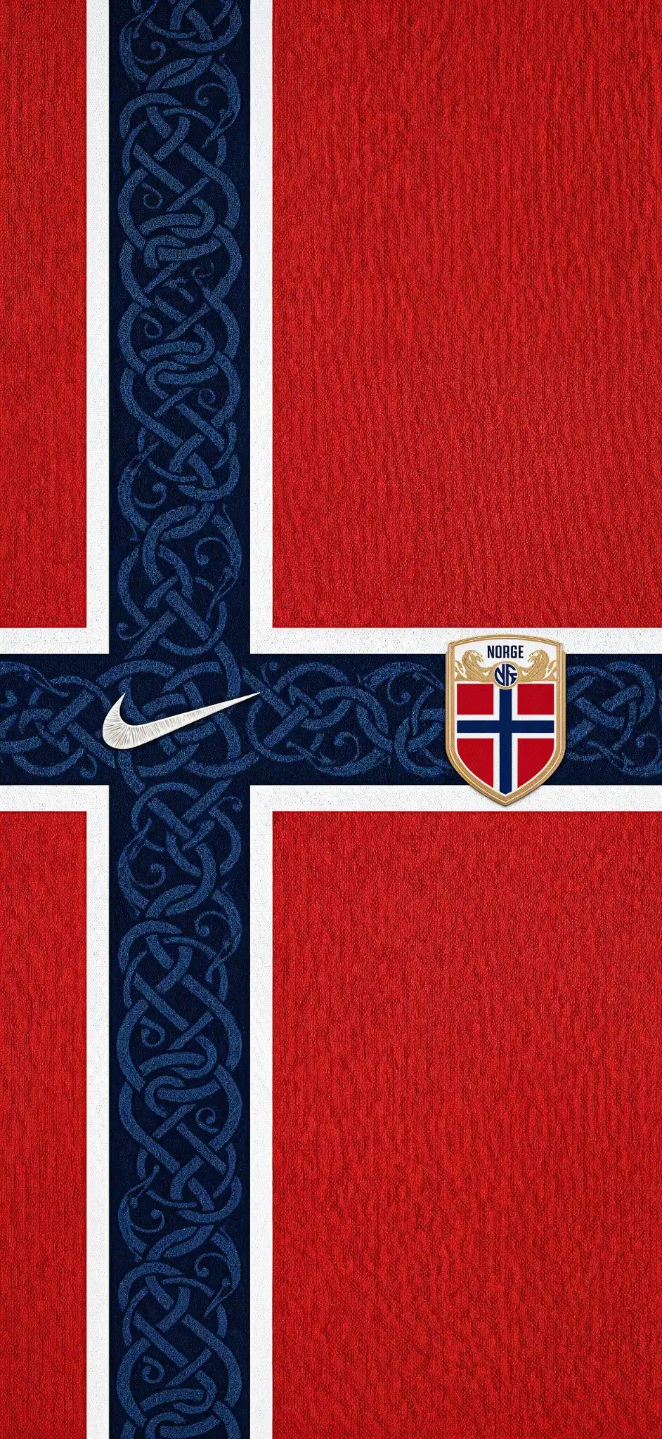 Norway National Team Nike Red Jersey