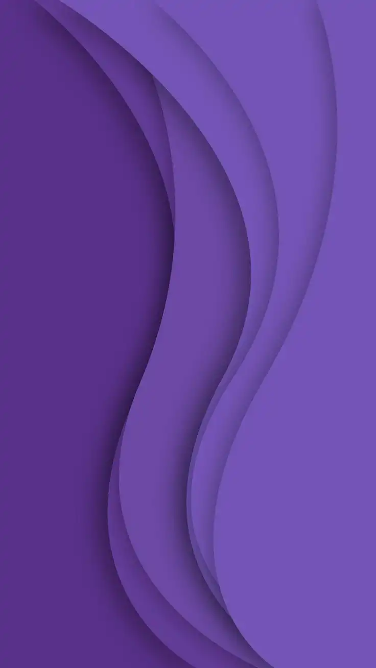 Purple Layered Curved Waves