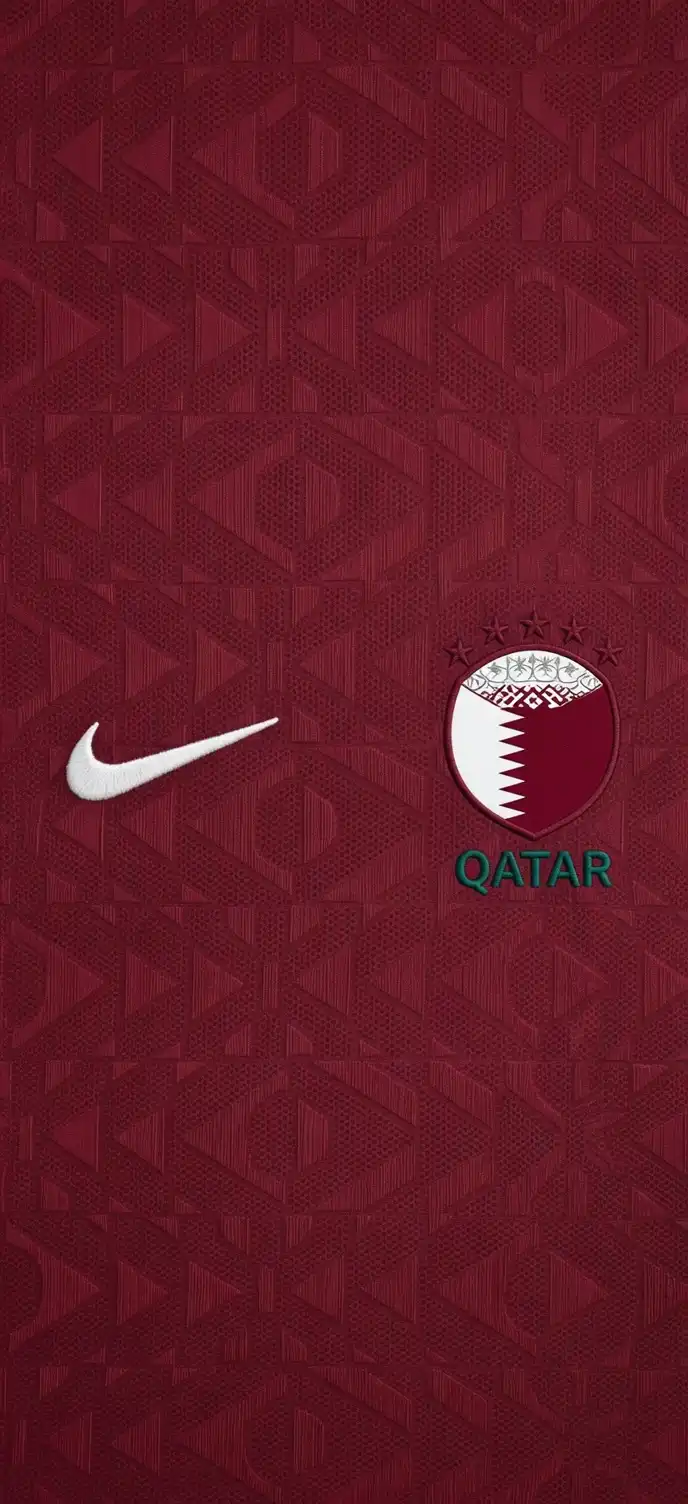 Qatar National Team Nike Maroon Jersey